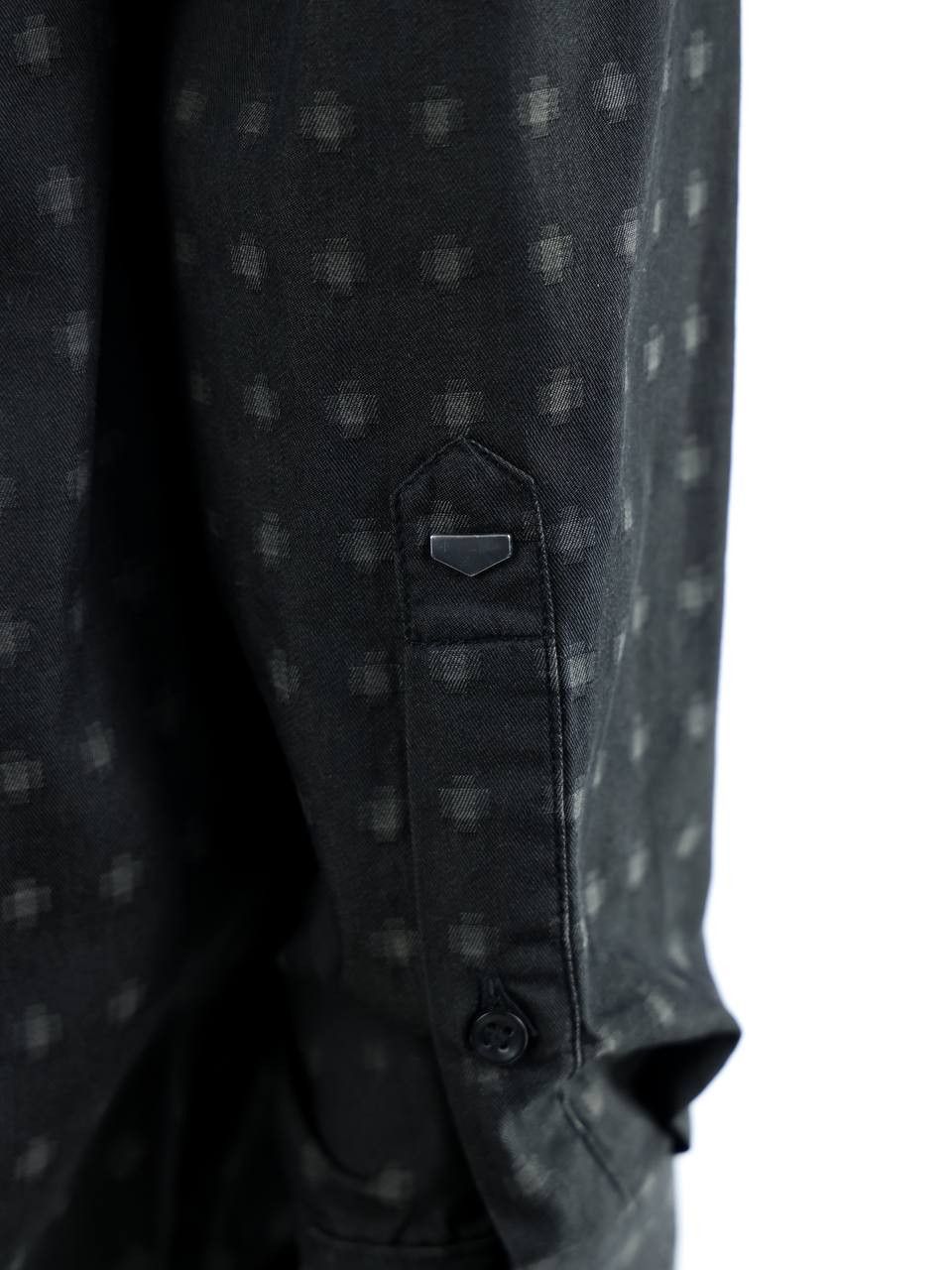 Antony Morato ANTONY MORATO Slim fit jacquard cotton shirt Size US XL / EU 56 / 4 - 5 Thumbnail