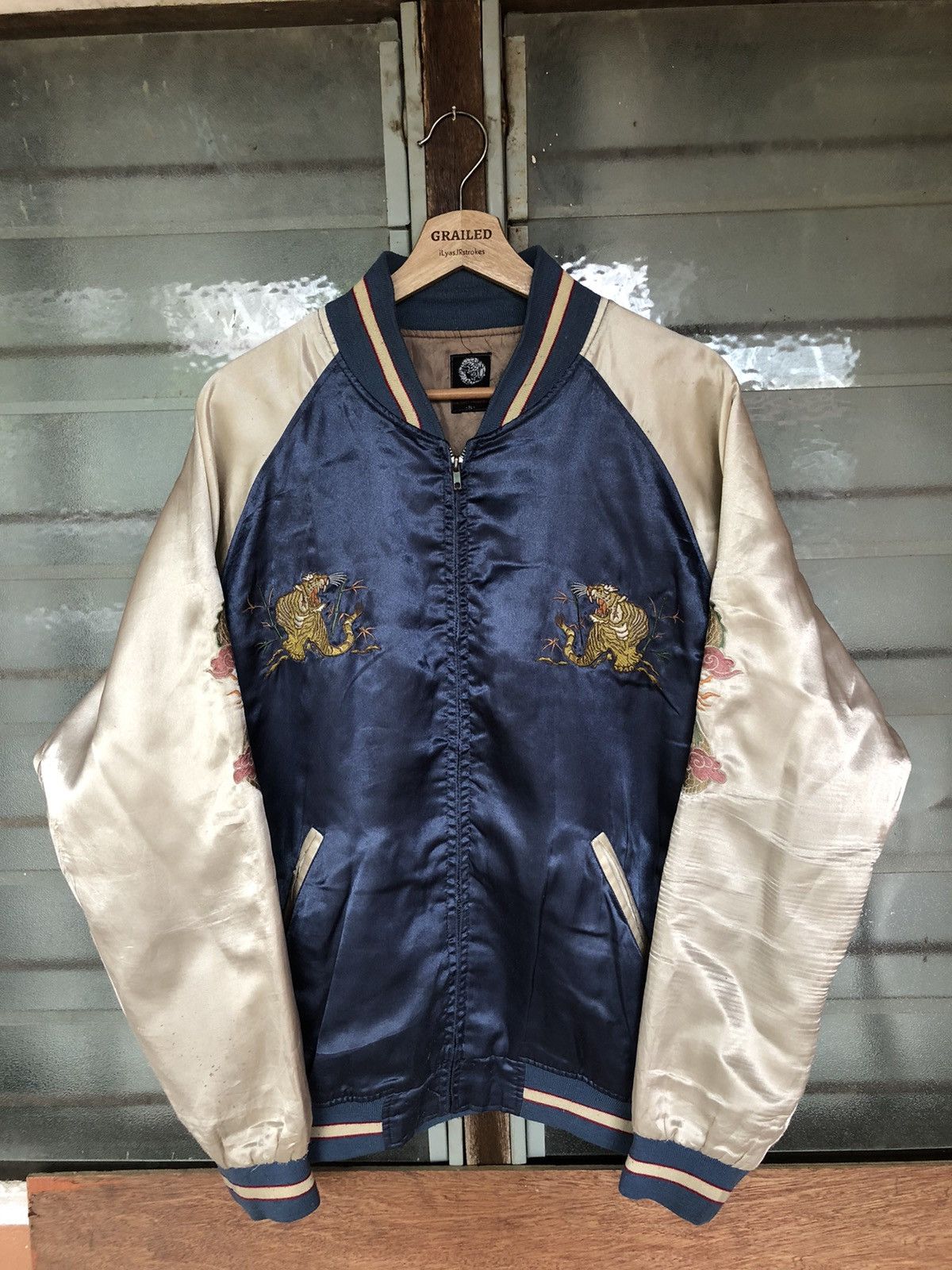 Vintage Vintage Traditional Japanese Toyo Enterprise Sukajan Jacket Size US L / EU 52-54 / 3 - 2 Thumbnail