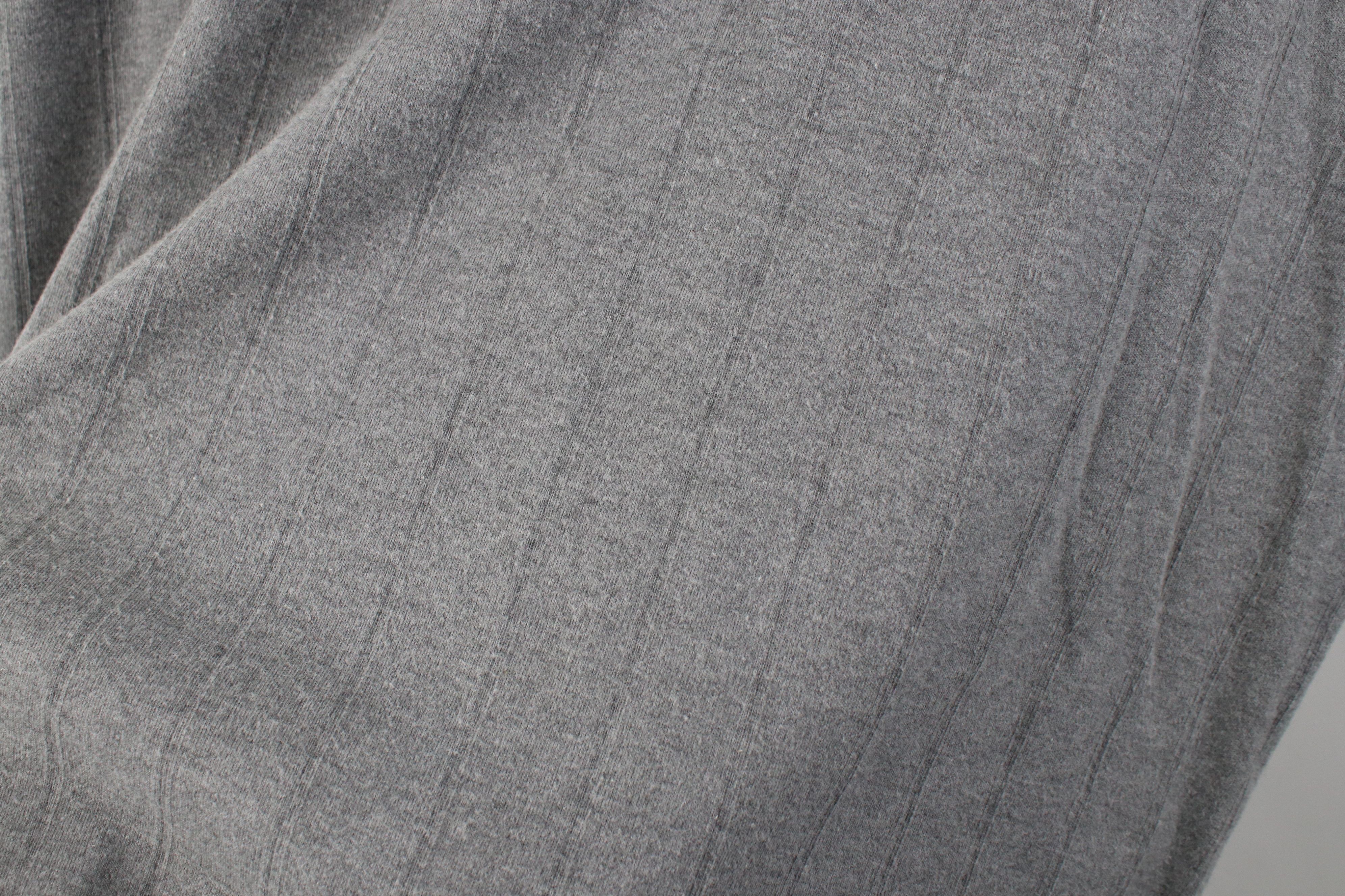 Vintage Vintage 90s Streetwear Ribbed Knit Golf Polo Shirt Gray Size US S / EU 44-46 / 1 - 4 Thumbnail