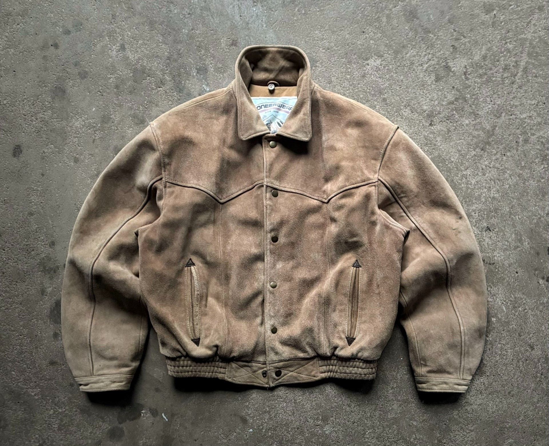 Vintage Vintage Pioneer Suede Western Jacket Size US XS / EU 42 / 0 - 1 Thumbnail