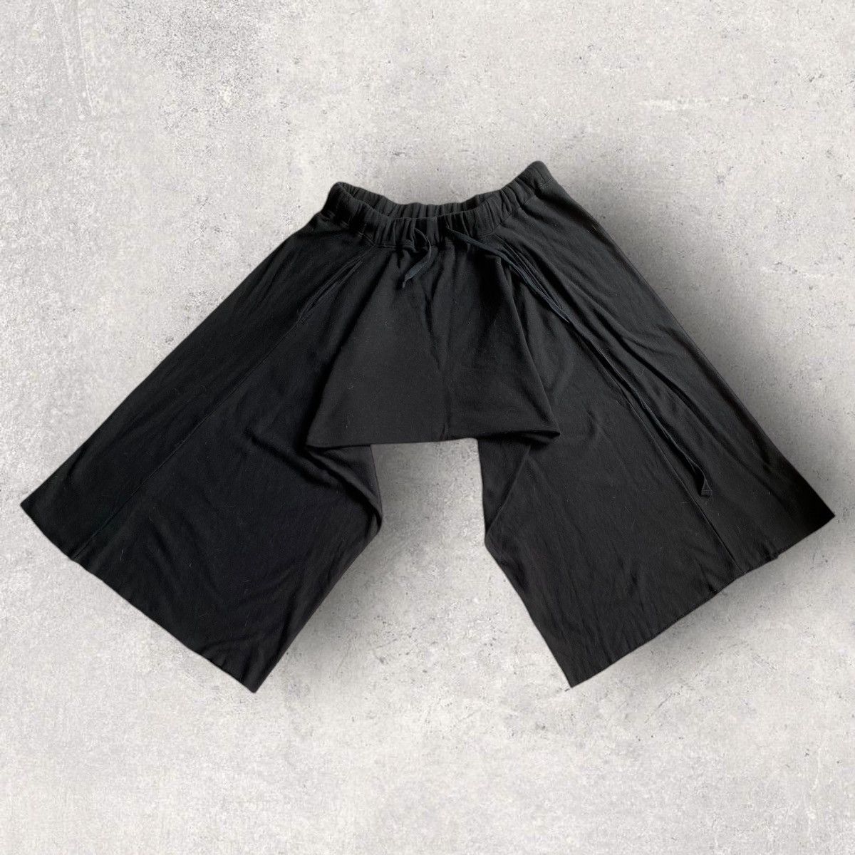 Comme des Garcons Tricot CDG Jersey Dropped Crotch Shorts Size US 32 / EU 48 - 1 Thumbnail
