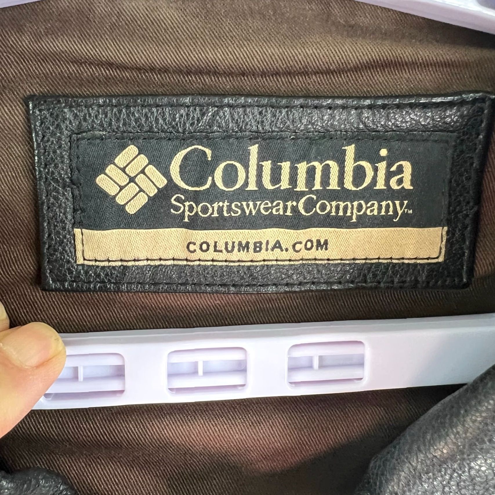 Vintage VINTAGE Columbia Leather Jacket Men’s L Large Black Biker Motorcycle Riding Size US L / EU 52-54 / 3 - 4 Thumbnail