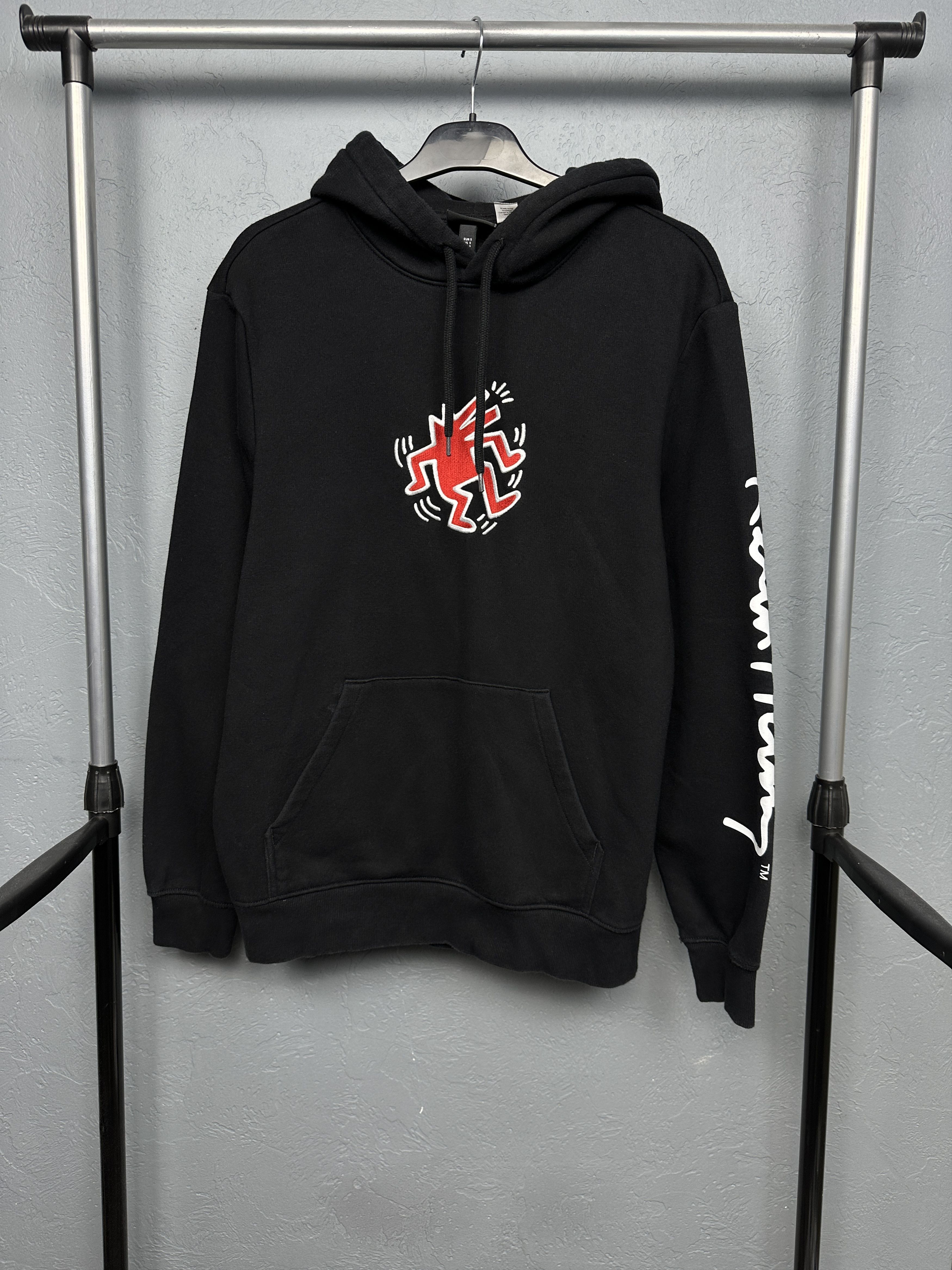 Keith Haring H&M Keith Haring Big Logo Hoodie Size US S / EU 44-46 / 1 - 1 Thumbnail