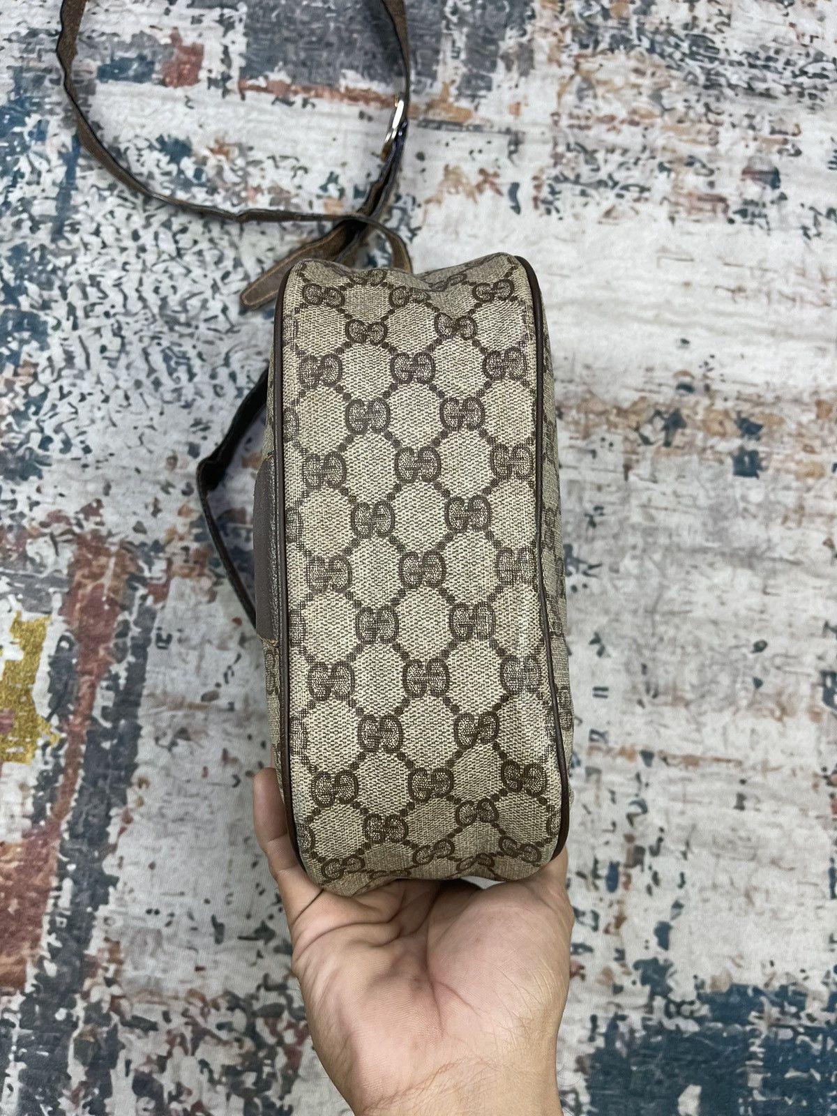 Gucci Vintage Gucci Ophidia Supreme Web Shoulder Sling Bag Size ONE SIZE - 6 Thumbnail