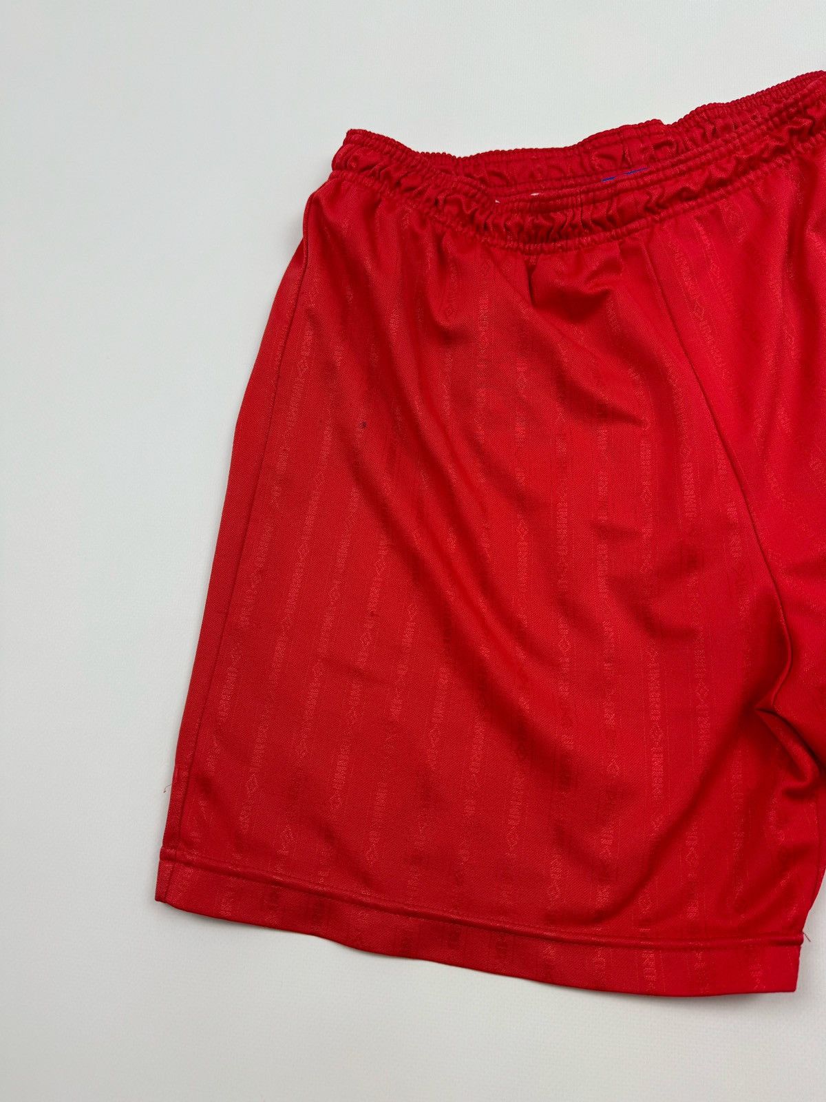 Umbro 1990’s Vintage Faded Umbro Multi-logo Shorts Size US 34 / EU 50 - 4 Thumbnail
