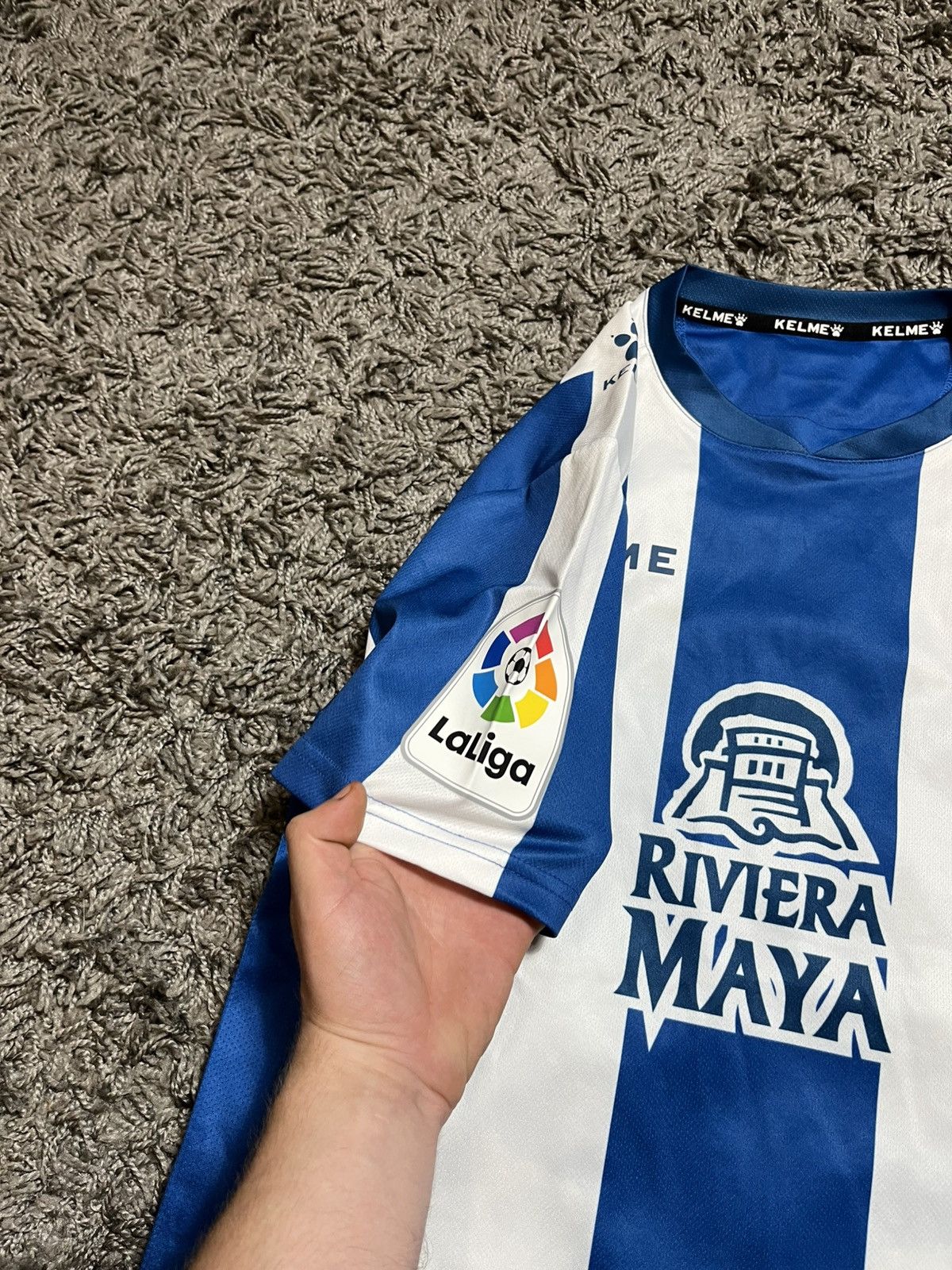 Other RCD ESPANYOL SOCCER JERSEY 2018/19 SOCCER FOOTBALL JERSEY Size US S / EU 44-46 / 1 - 3 Thumbnail