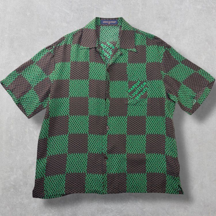 Louis Vuitton Open Collar Silk Shirt Size US M / EU 48-50 / 2 - 2 Thumbnail