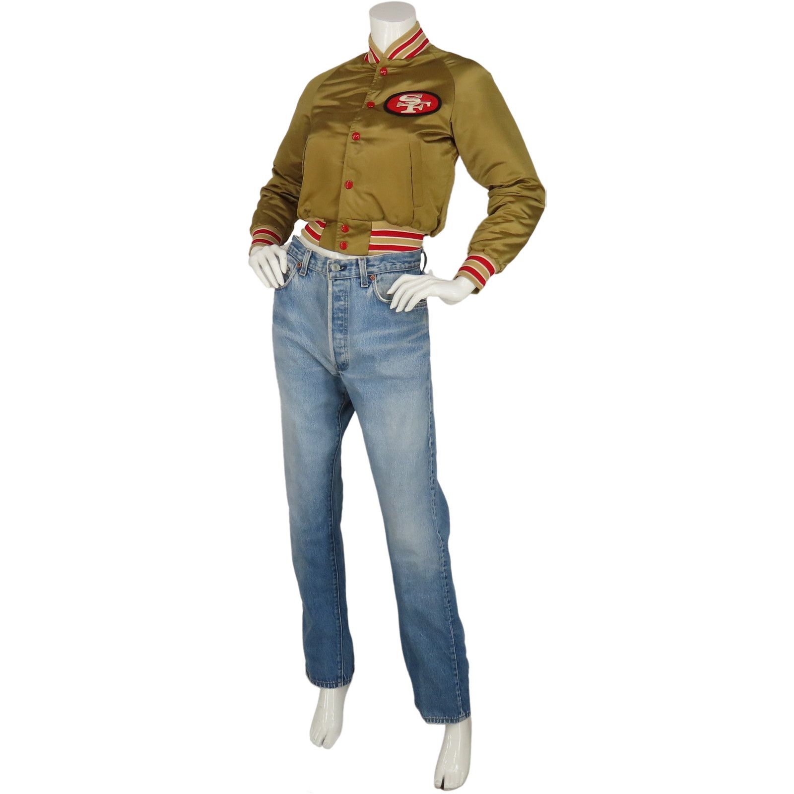 Levi's Vintage 90s Levi's Denim Jeans W33 Size 33" - 2 Thumbnail