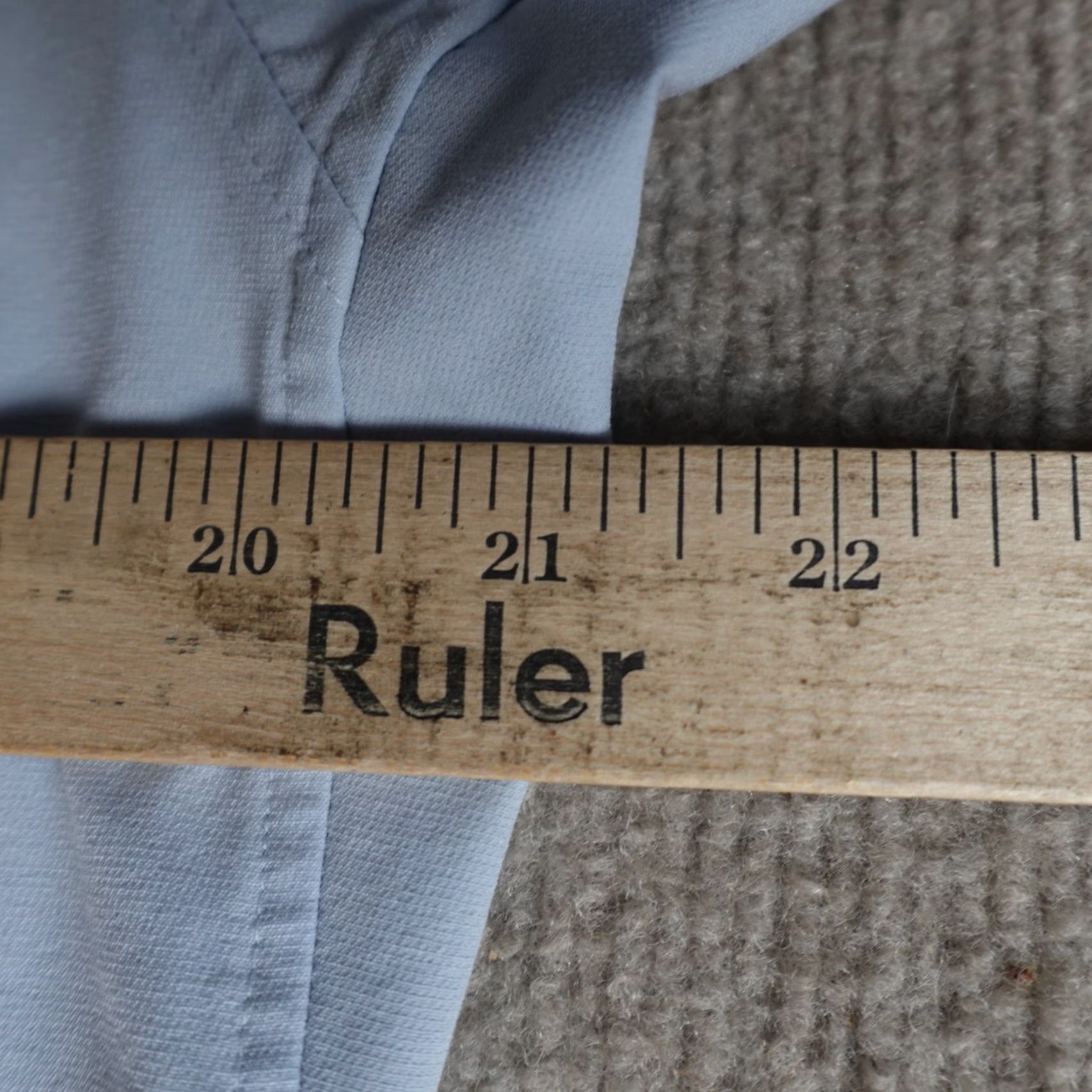 Lululemon Lululemon Shirt Large Blue Solid New Venture Shirt Men L Blue Button-Up Collared Short/Long Sleeve Size US L / EU 52-54 / 3 - 4 Thumbnail