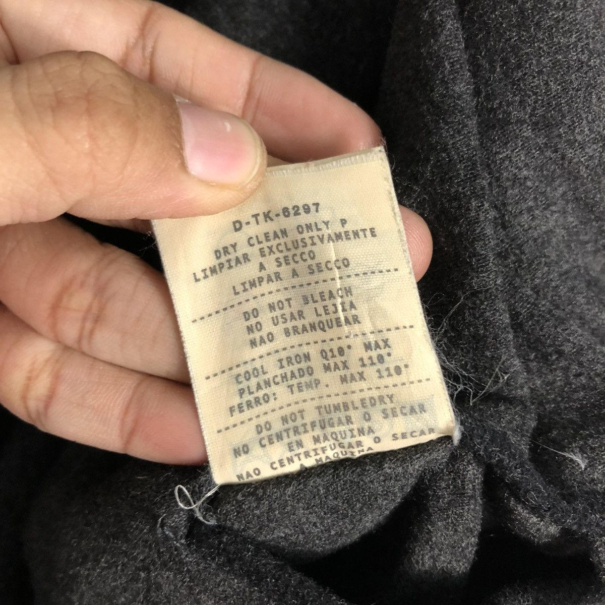 Ermenegildo Zegna 🔥VINTAGE CHORE WOOL WORK JACKET ERMENEGILDO ZEGNA ITALY Size US M / EU 48-50 / 2 - 25 Thumbnail