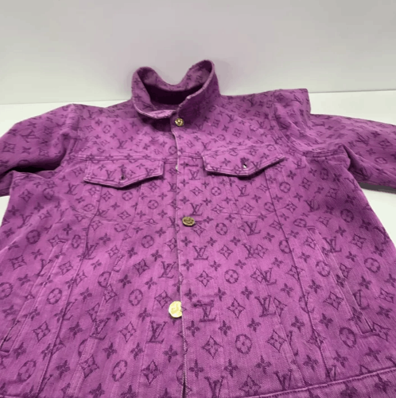 Louis Vuitton Louis Vuitton All-over print denim jacket Size US L / EU 52-54 / 3 - 6 Thumbnail