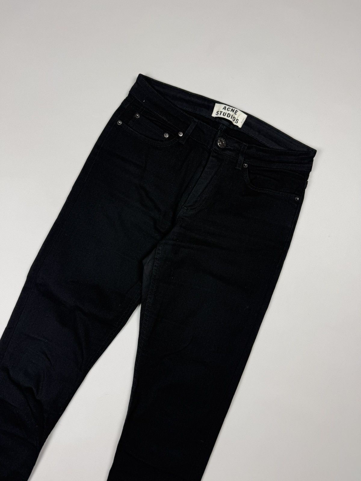 Acne Studios Skin 5 Lacey Black Ladies Skinny Jeans