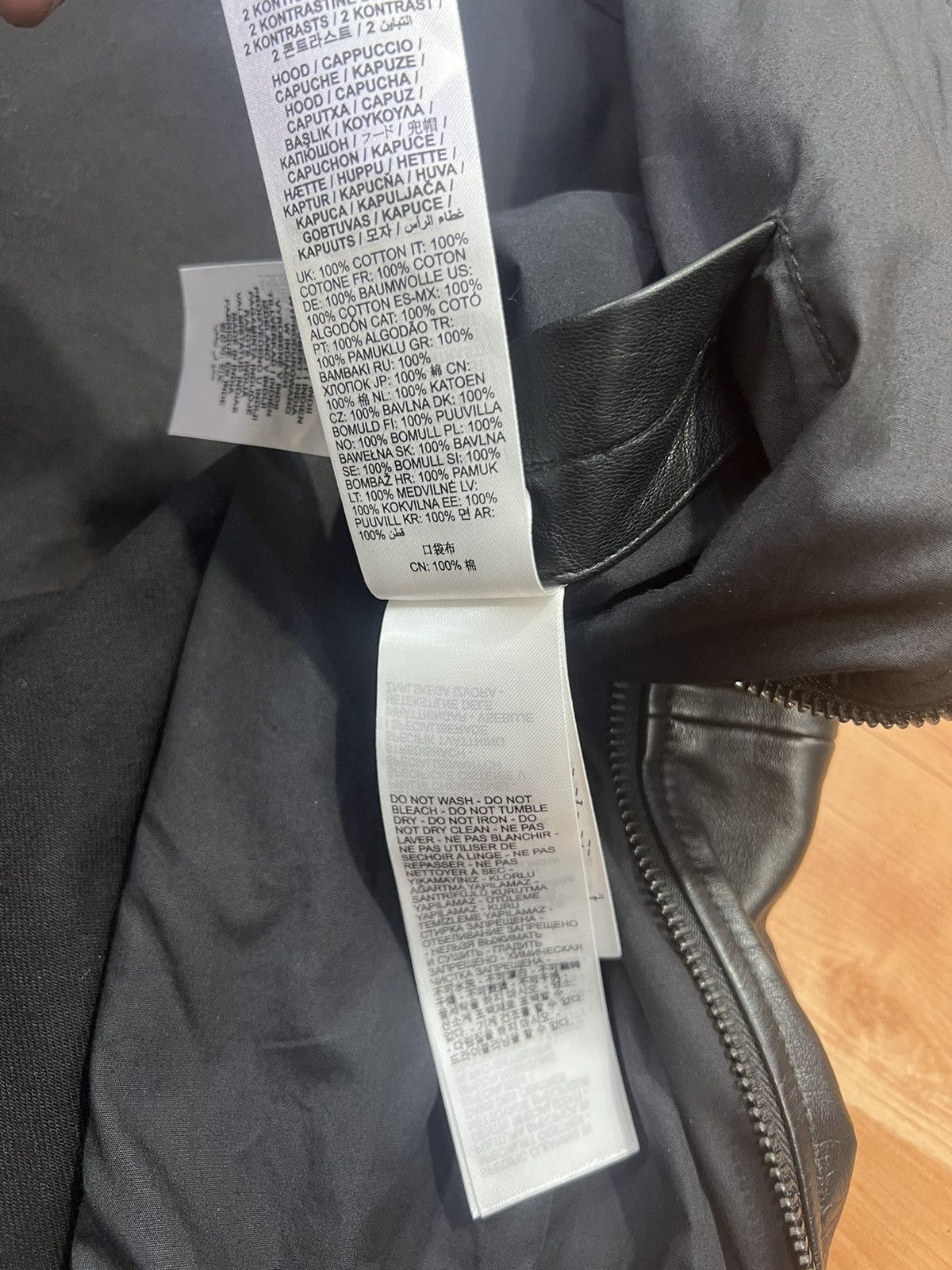 Diesel Diesel L-OCHS leather jacket Size US M / EU 48-50 / 2 - 18 Thumbnail