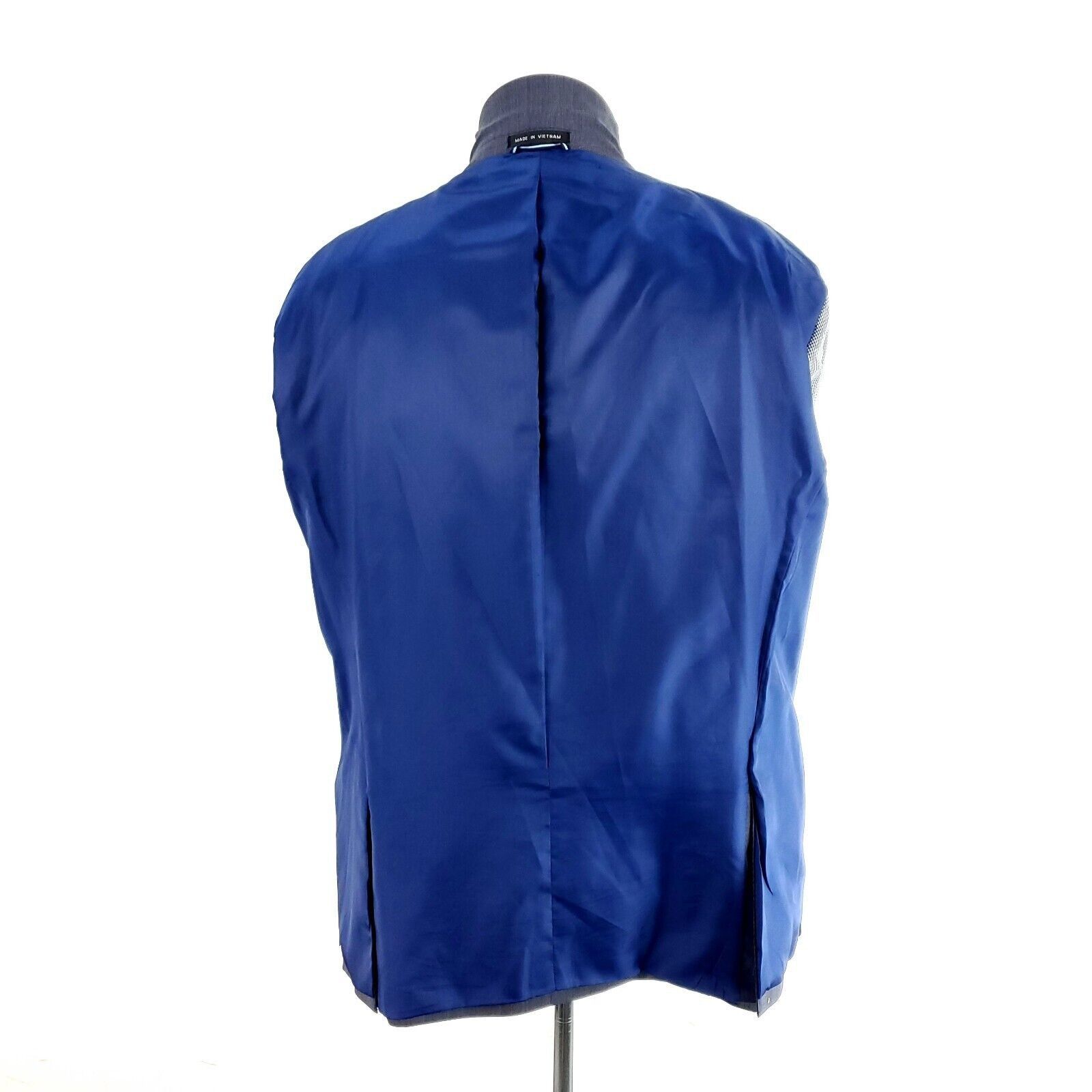 Tommy Hilfiger Tommy Hilfiger Wool Lycra 2 Button Suit Jacket 44R Blue Stri Size 44R - 11 Thumbnail