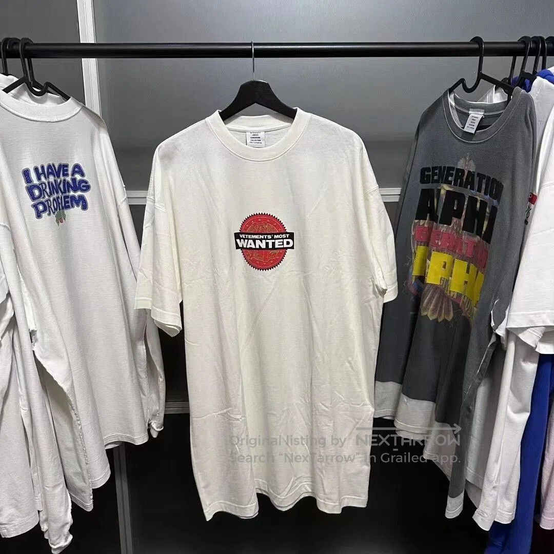 Vetements New Vetements Short Sleeve T. Size US M / EU 48-50 / 2 - 7 Thumbnail