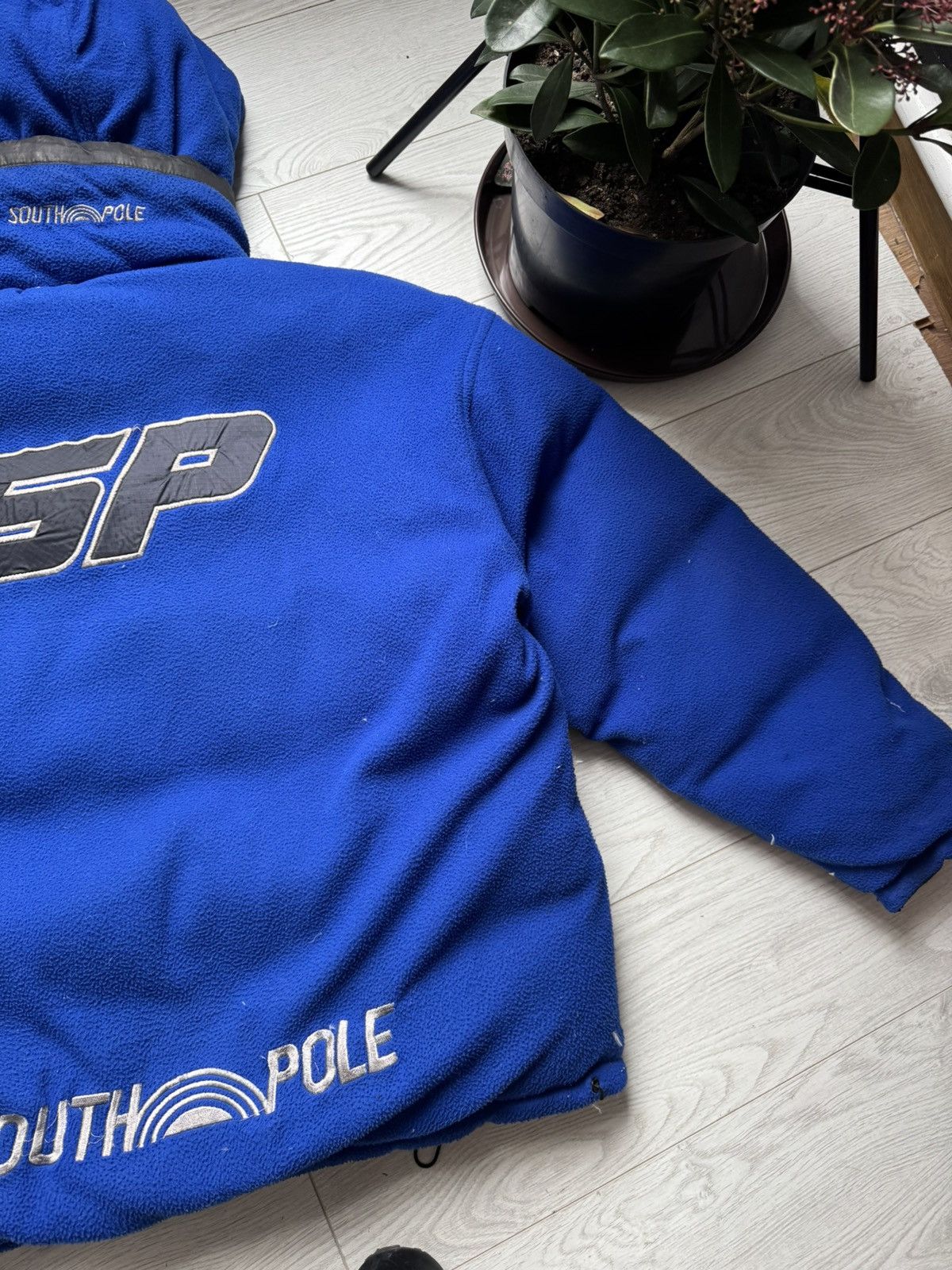 Japanese Brand Rare 4XL Southpole Reversible Puffer Down Jacket Size US XXL / EU 58 / 5 - 4 Thumbnail