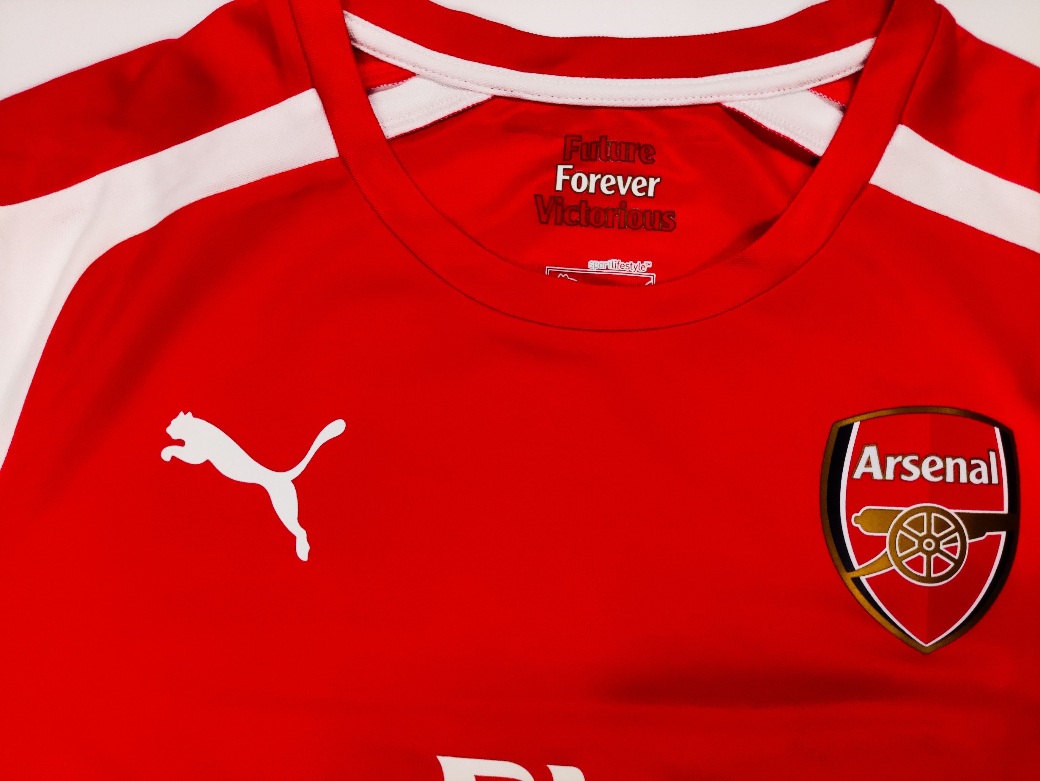 Puma Arsenal FC 2014 2015 Puma Home Shirt Kit Jersey Size US M / EU 48-50 / 2 - 6 Thumbnail