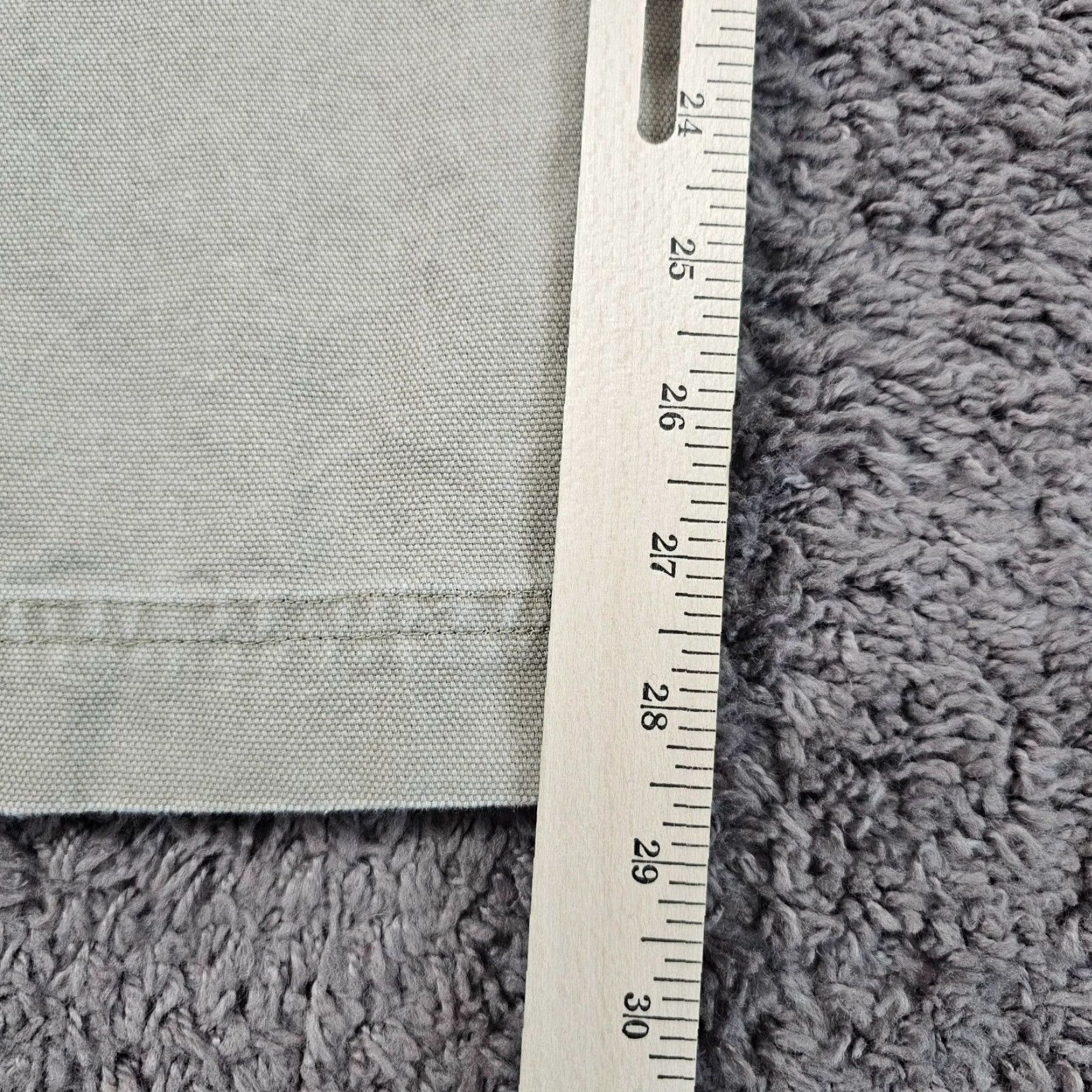 Vintage L.L. Bean Women's Pants 30x28 Beige Canvas Tapered Adjustable Chino Regular Fit Size 30" / US 8 / IT 44 - 7 Thumbnail