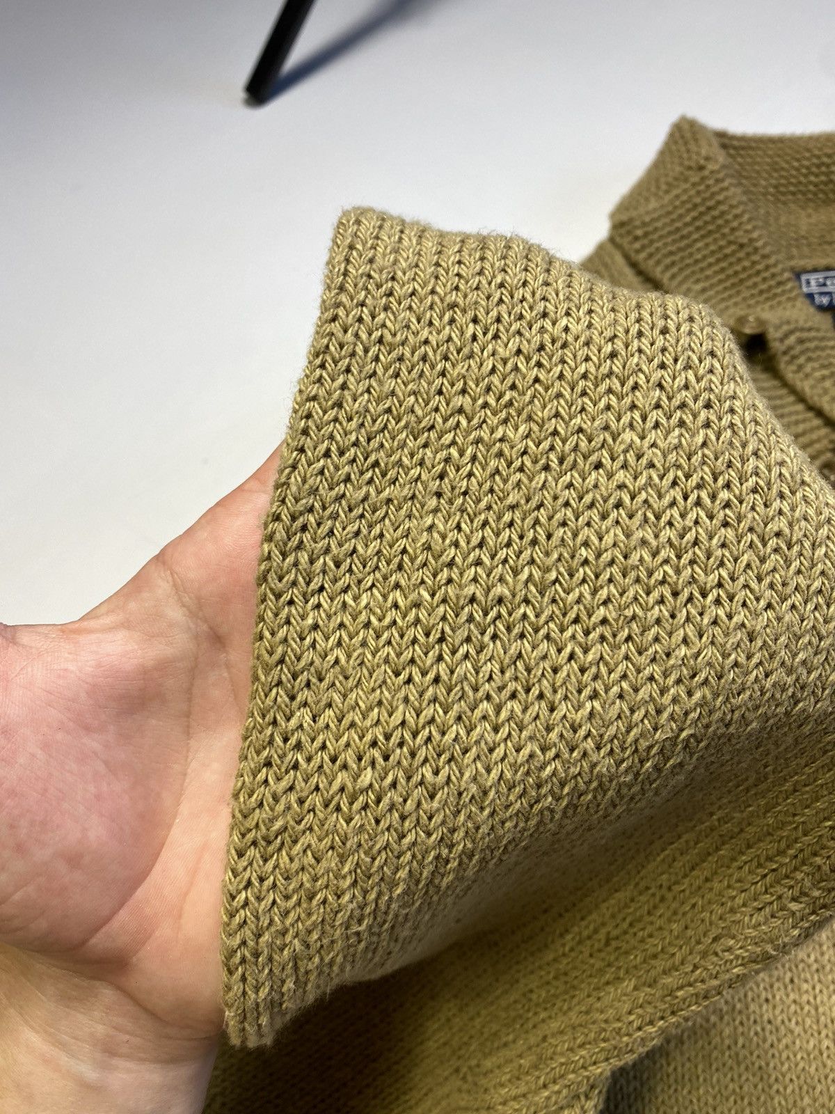 Ralph Lauren RARE! Polo Ralph Lauren Linen Shawl Cable Knit Cardigan Size US M / EU 48-50 / 2 - 11 Thumbnail