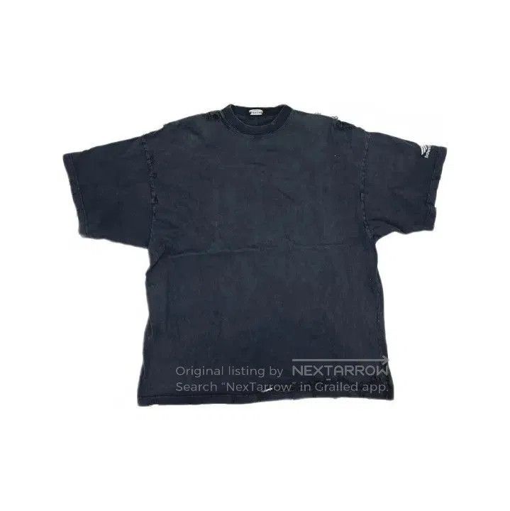Balenciaga Balenciaga Repaired Series Black Distressed Tee. Size US M / EU 48-50 / 2 - 1 Thumbnail