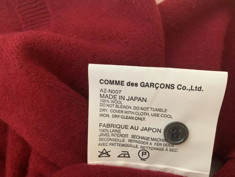 Comme des Garcons Comme Des Garcons Knitwear Women's Crew Neck Cardigan Size M / US 6-8 / IT 42-44 - 5 Thumbnail
