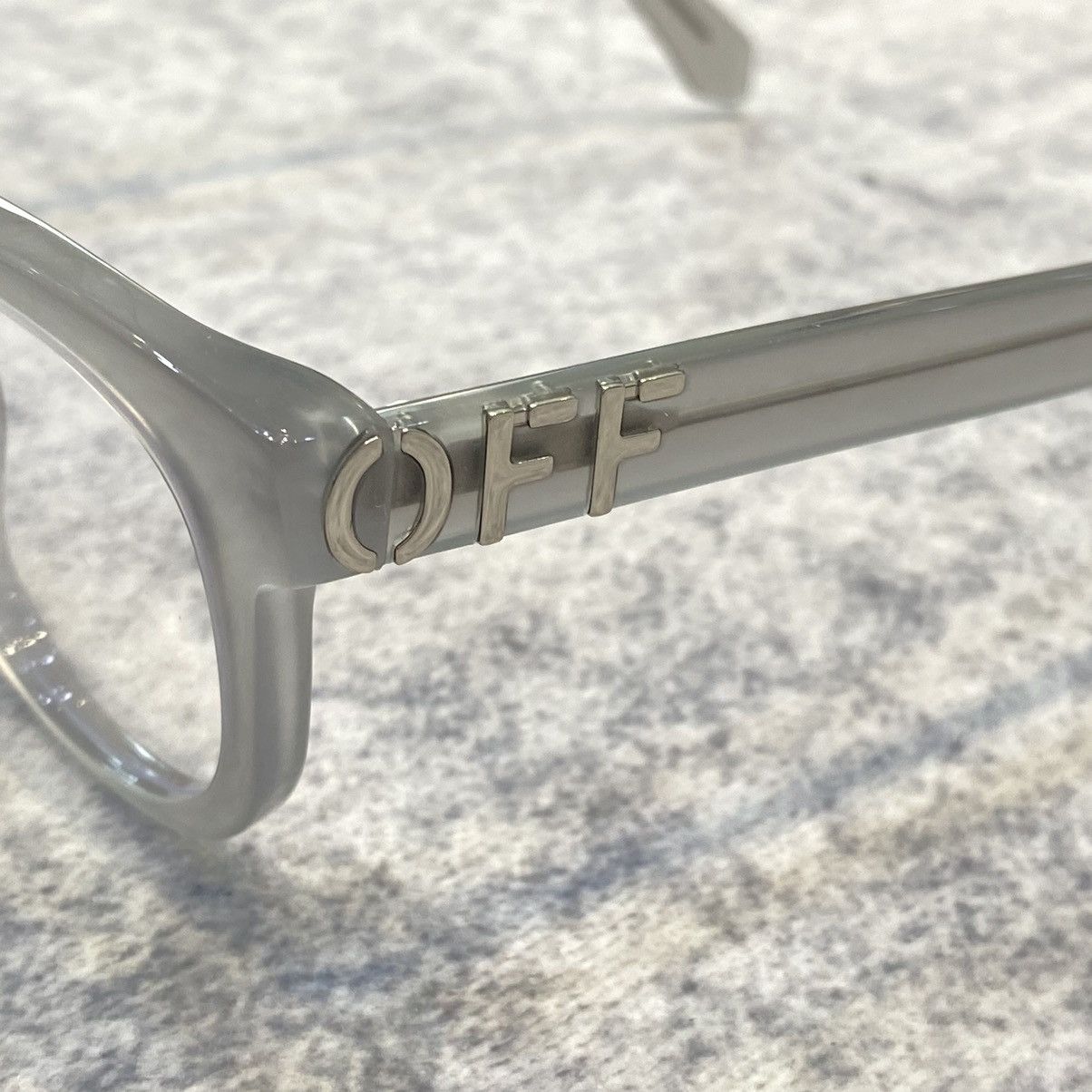 Off-White Off White Optical Style 71 Grey Size ONE SIZE - 10 Thumbnail