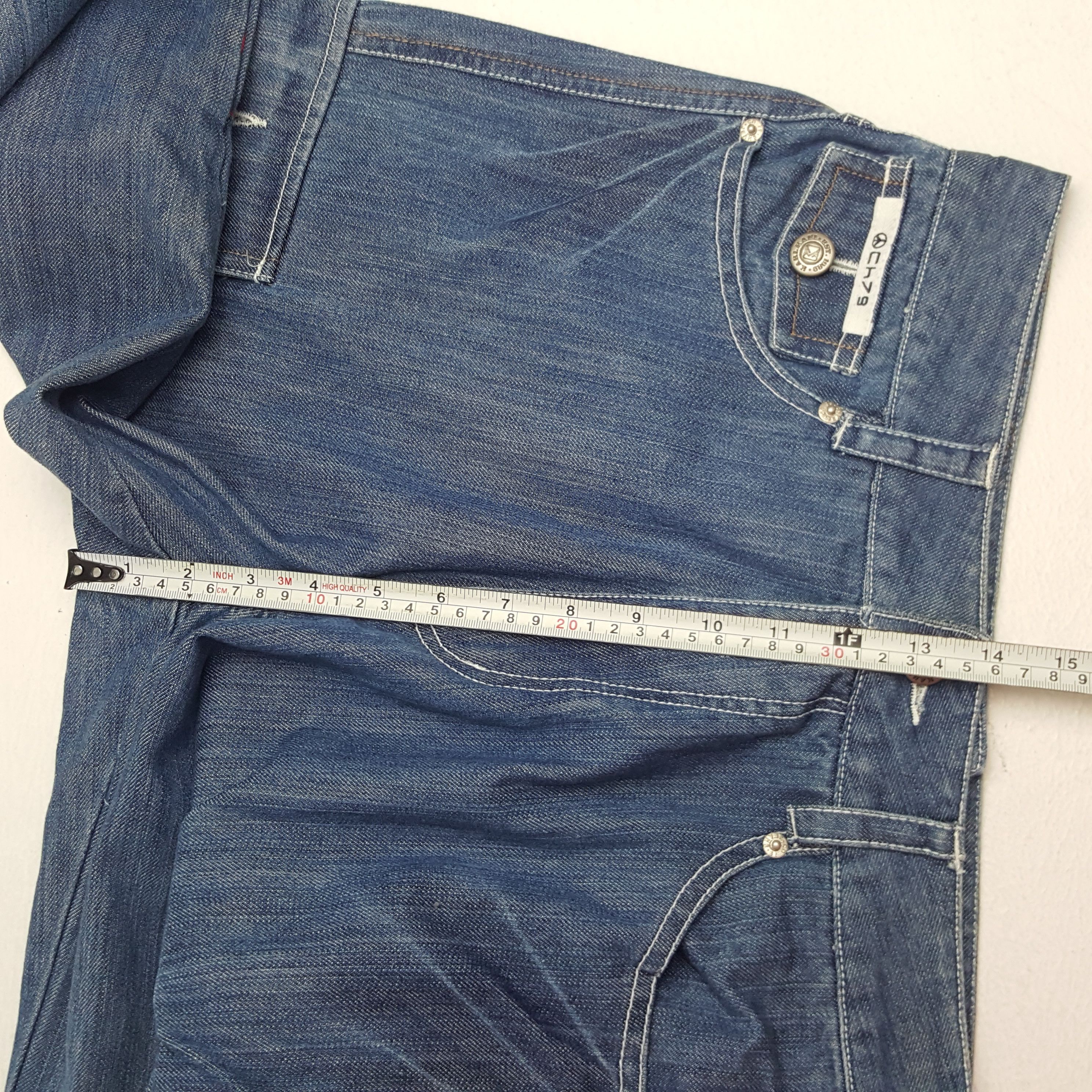 Karl Kani × Vintage Vintage Karl Kani American Baggy Style Cargo Denim Jeans Size US 27 - 10 Thumbnail