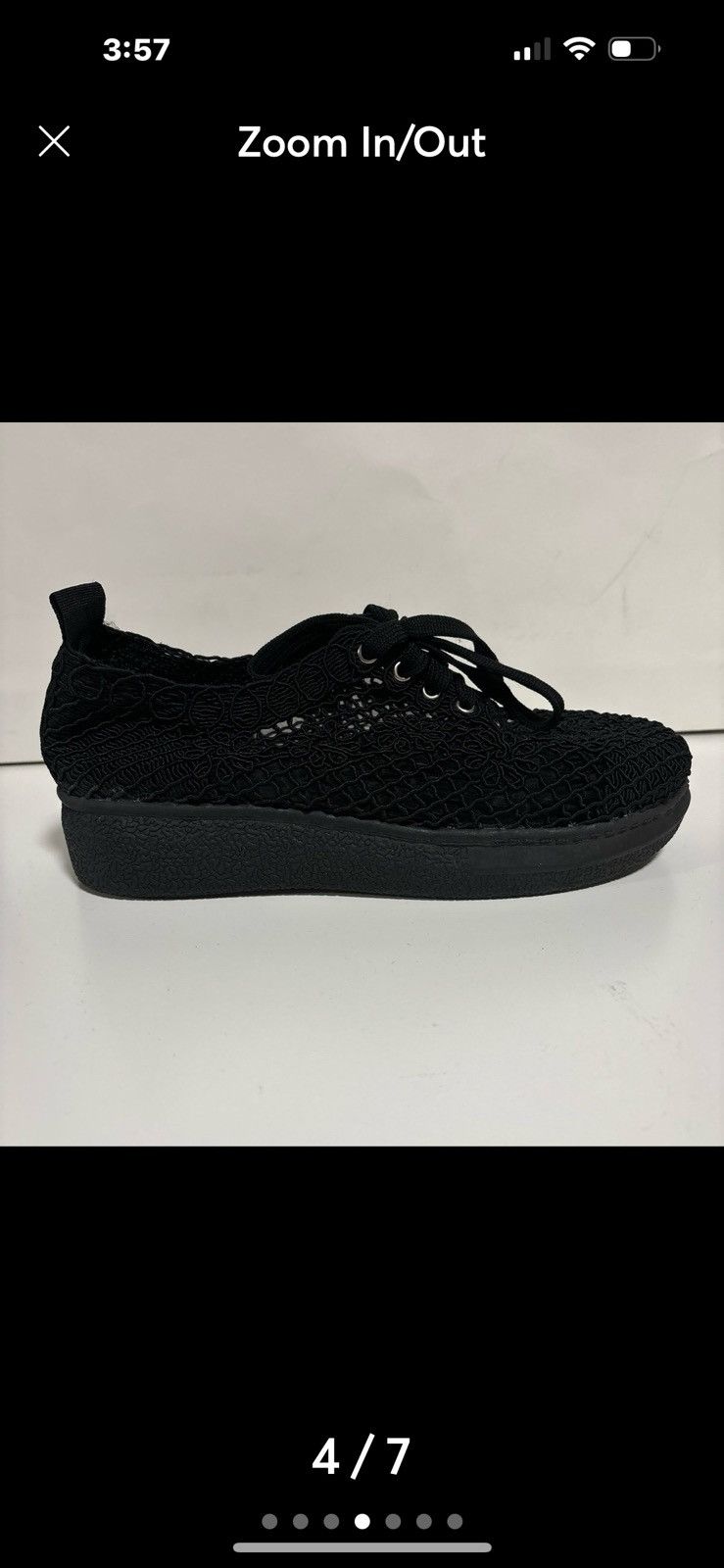 Unknown London WOMENS MESH PLATFORM SANDALS SIZE 7 Size US 7 / IT 37 - 5 Thumbnail