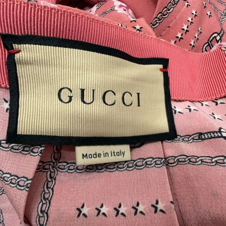 Gucci Gucci Gucci Floral Print Silk Pleated Skirt -2506 Size US 42 / EU 58 - 7 Thumbnail