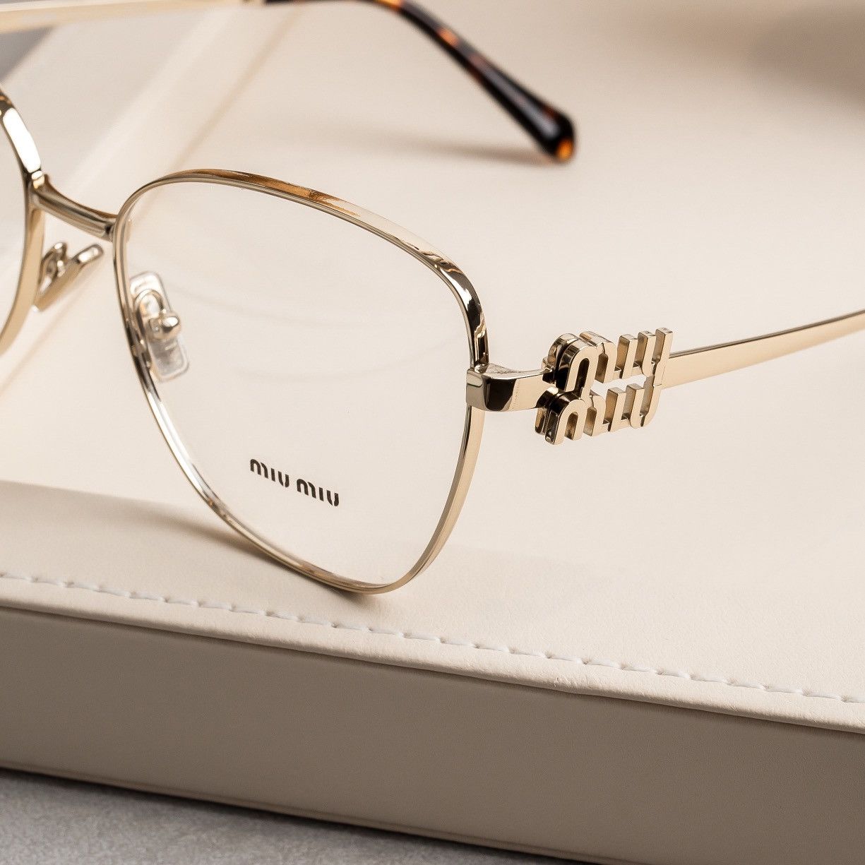 Miu Miu MIU MIU 0MU 50XV ZVN1O1 GLASSES Size ONE SIZE - 2 Thumbnail