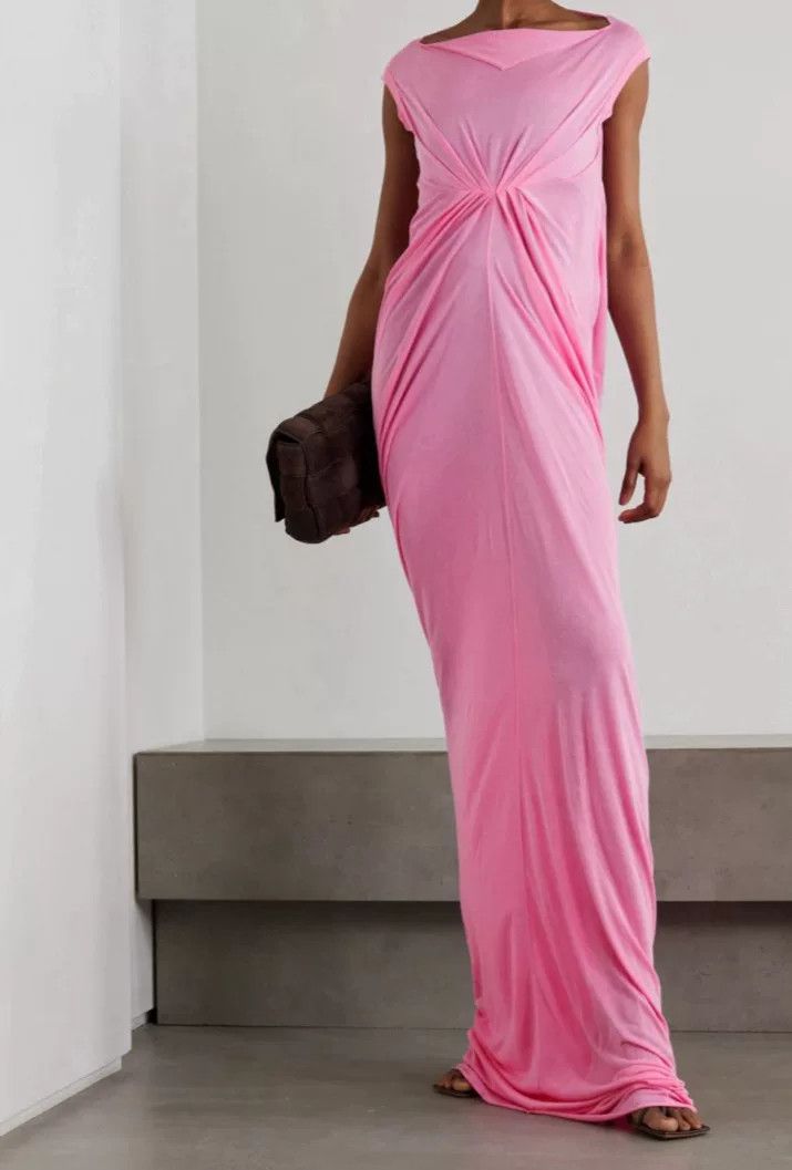 Rick Owens Rick Owens Sisyphus FW18 Drapped Maxi Dress | Grailed