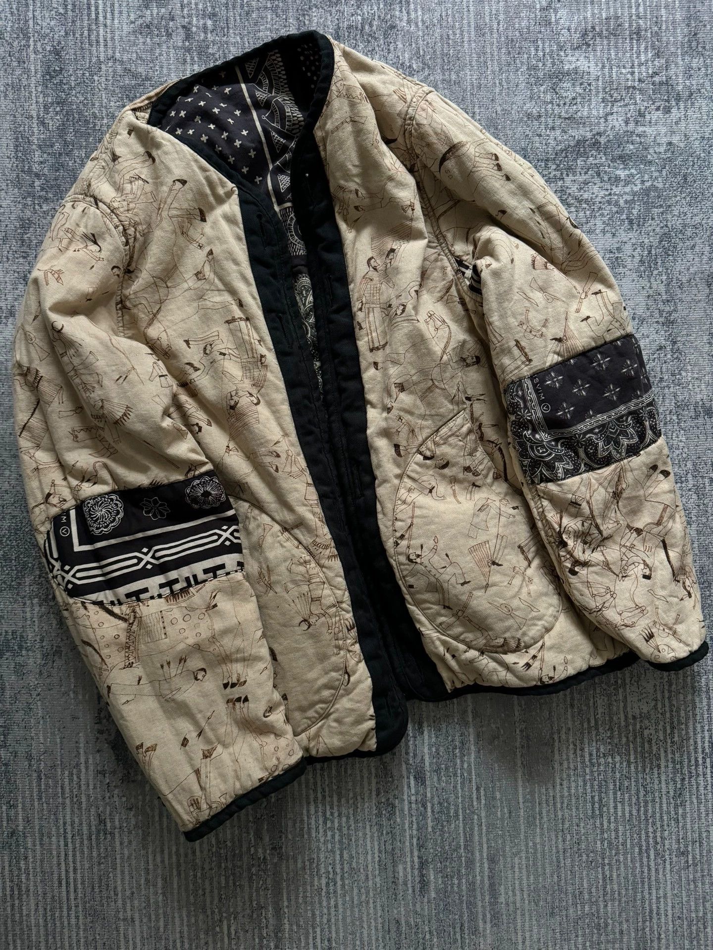 Visvim VISVIM 19AW 2 ICT IRIS LINER JKT Black Camo Mud Dyed Size US M / EU 48-50 / 2 - 3 Thumbnail
