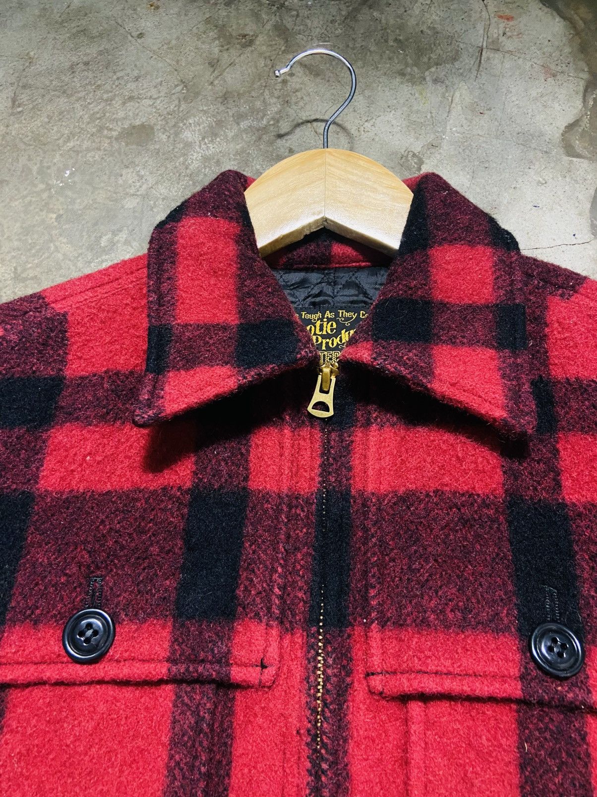 ジャケット・アウター cootie productions Wool Coat Vintage Cootie Production Zipper Wool Jacket