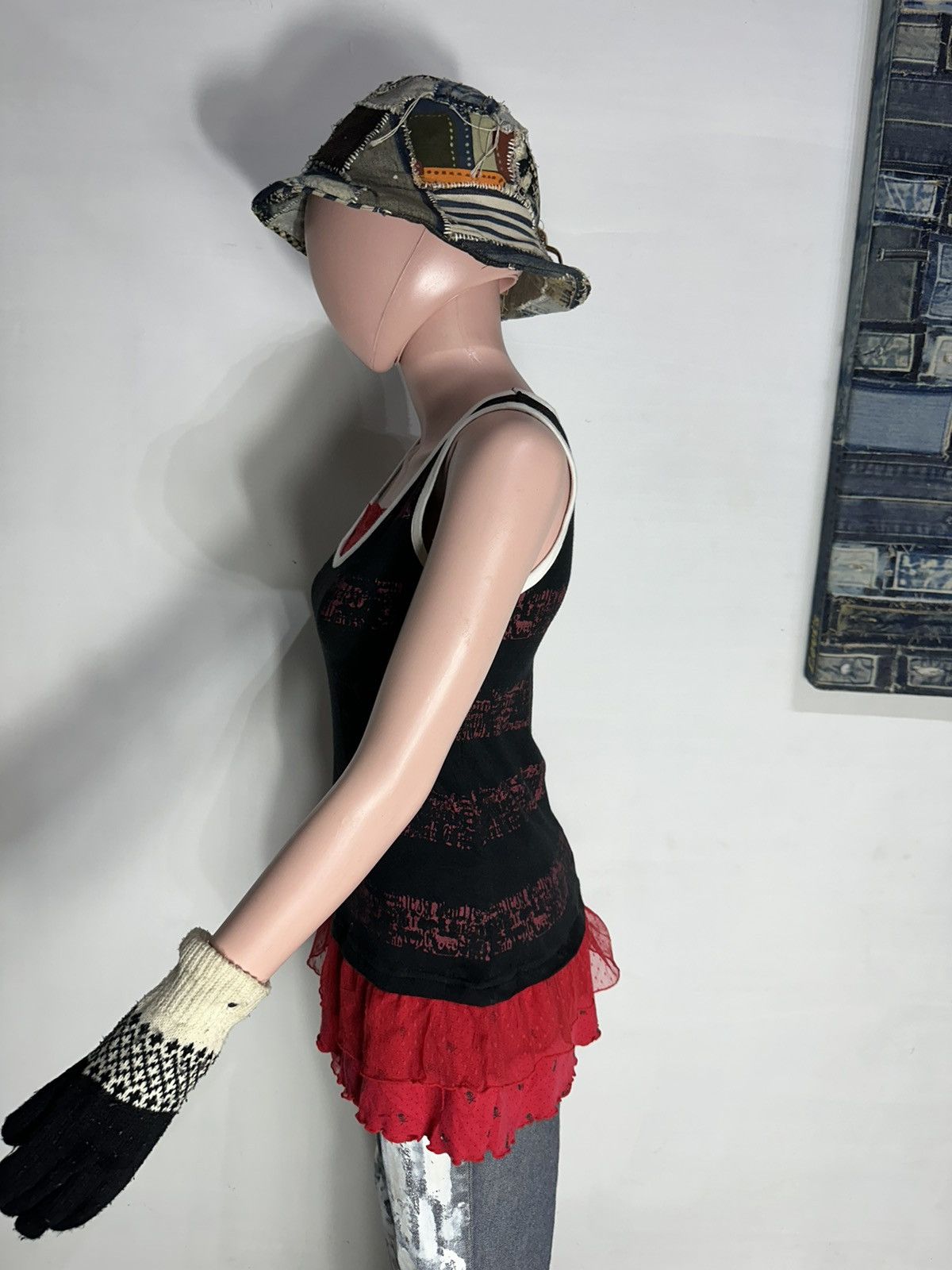 Other Trpp Grl Skull Punk Bondage Tshirt Size M / US 6-8 / IT 42-44 - 6 Thumbnail