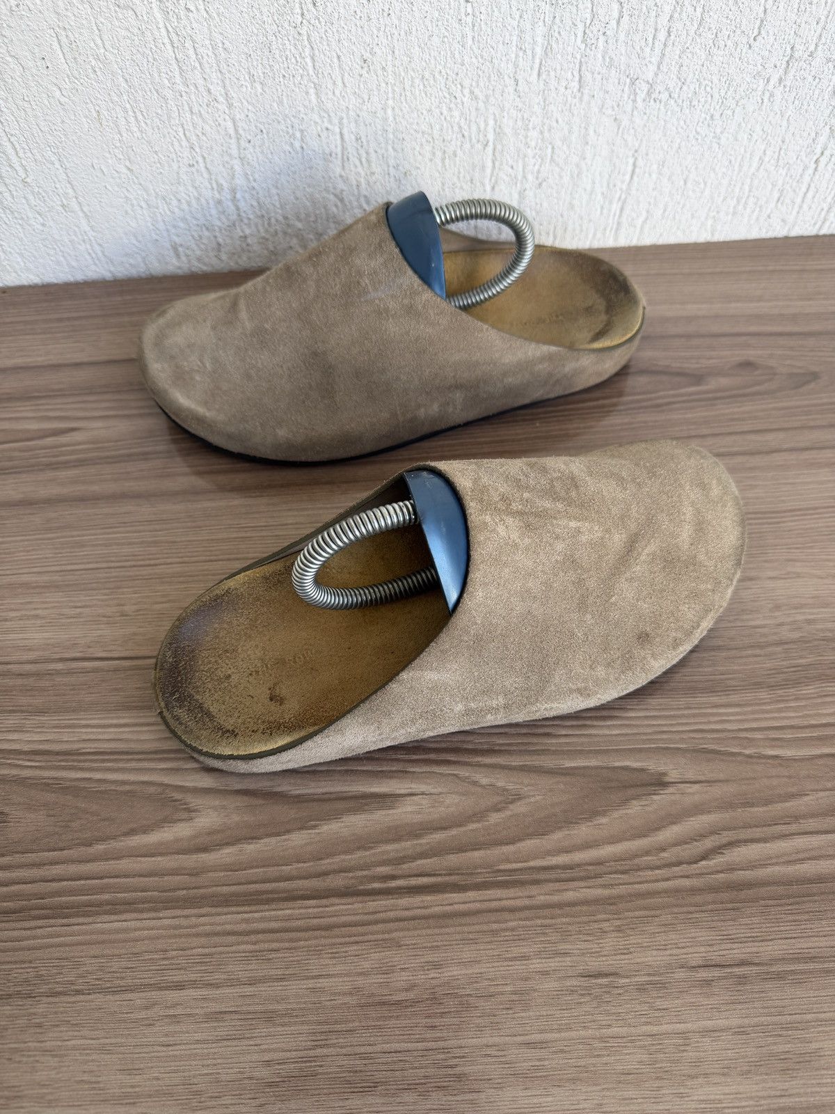 The Row Suede hugo mules Size US 5 / EU 37 - 7 Thumbnail