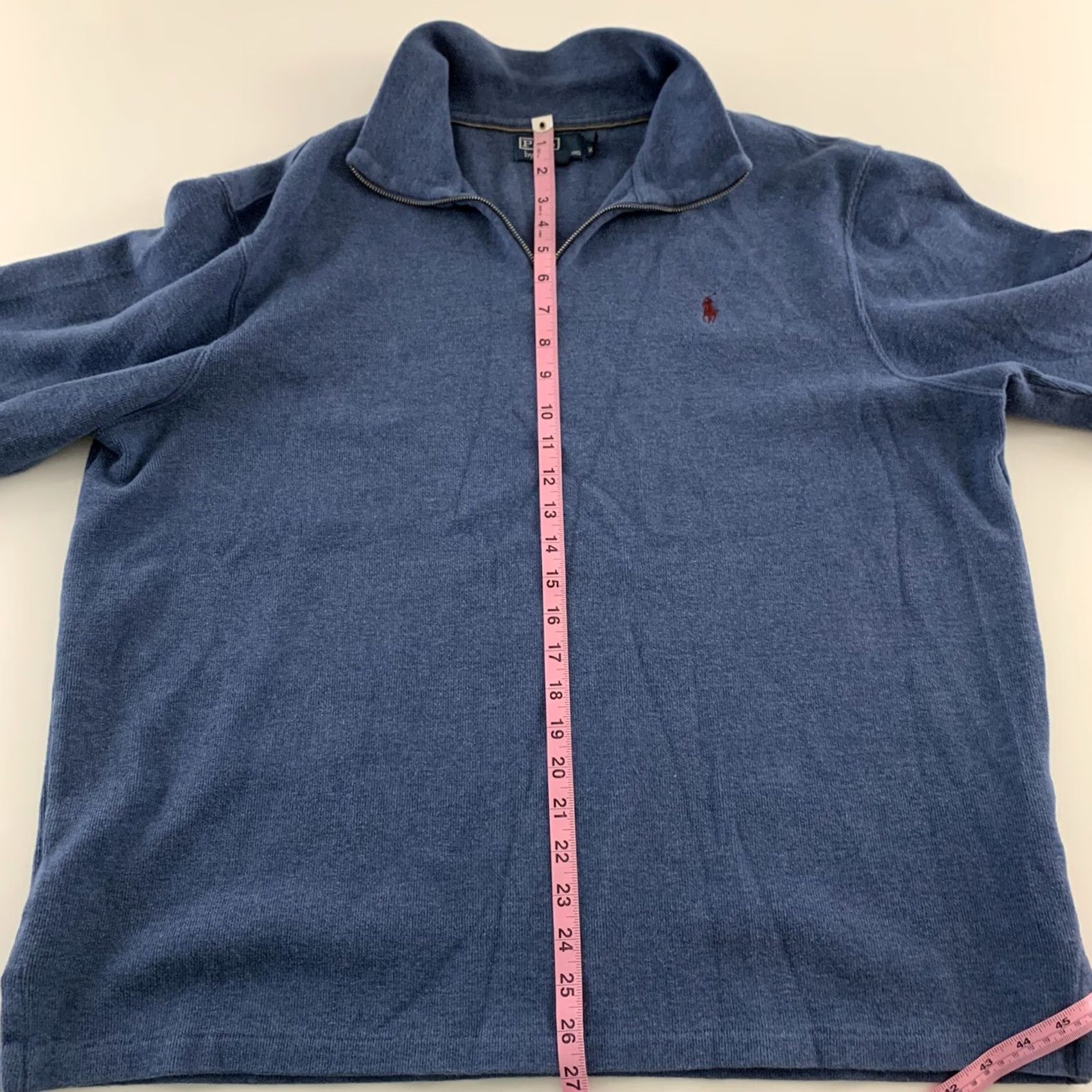 Polo Ralph Lauren Polo Ralph Lauren Long Sleeve 1/4 Zip Pullover Sweater Men's 2XL Blue Size US XXL / EU 58 / 5 - 6 Thumbnail