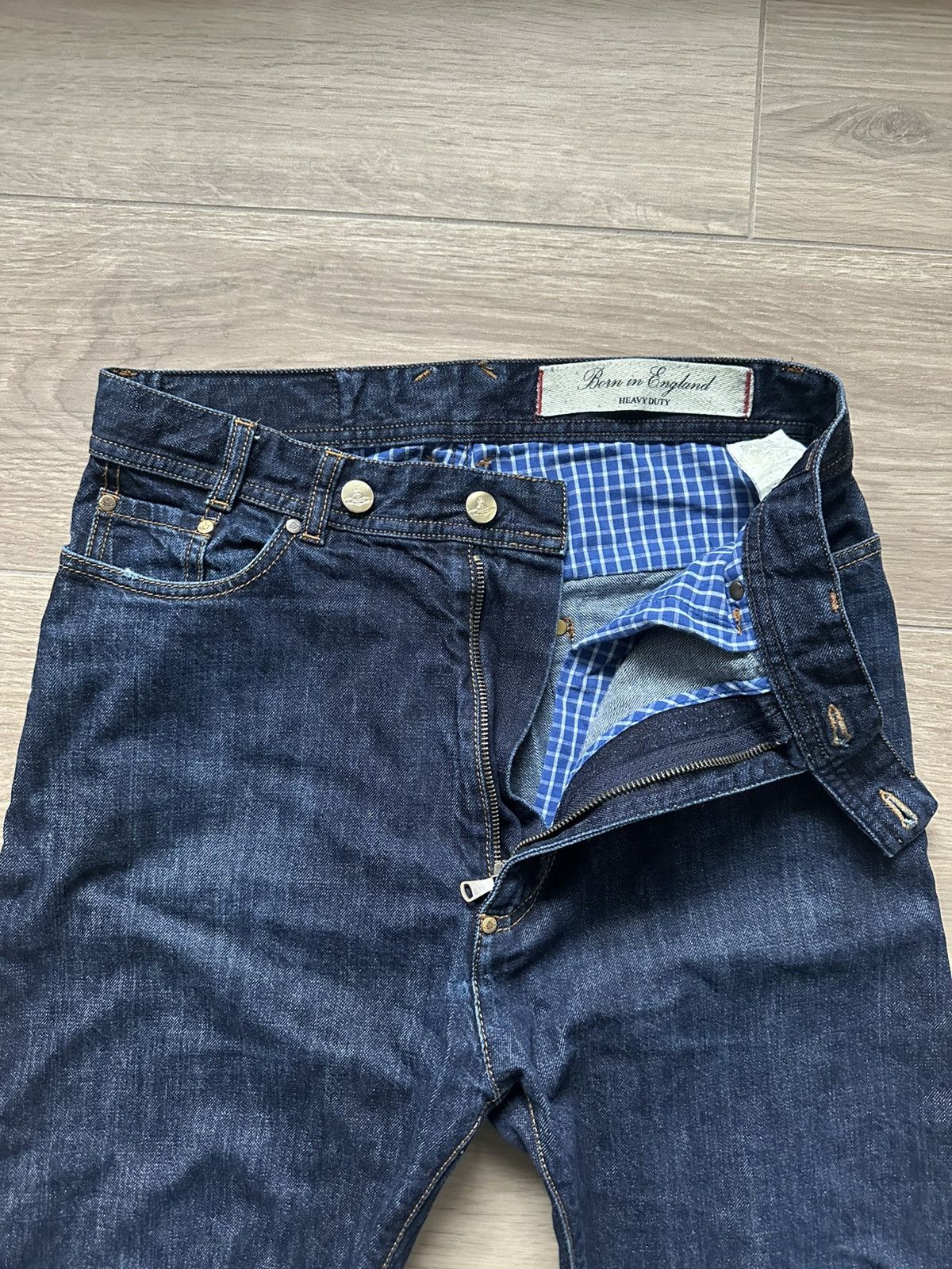 Vivienne Westwood Vivienne Westwood Drop-Crotch Blue Spiral Denim Size US 32 / EU 48 - 3 Thumbnail