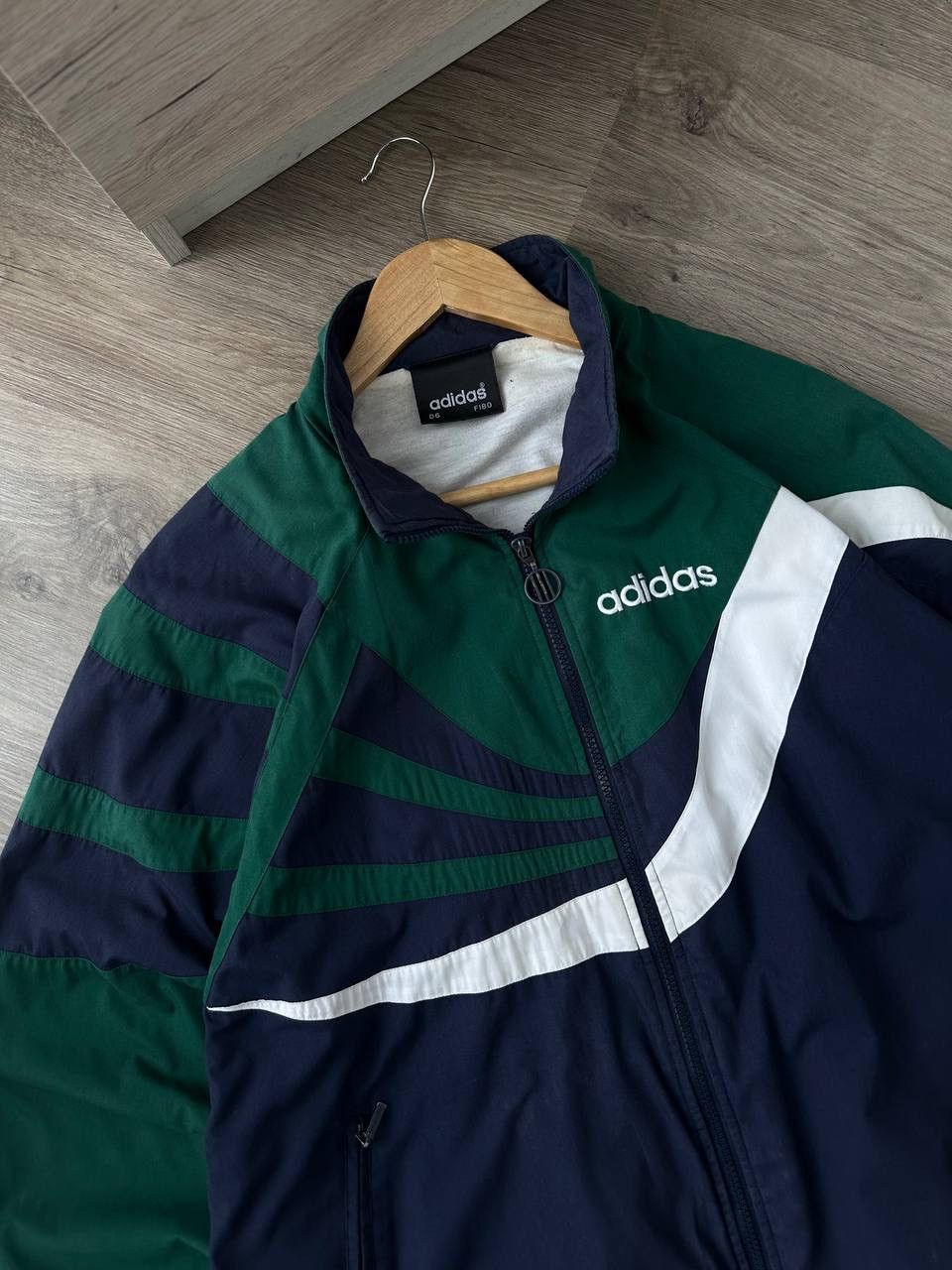 Adidas × Vintage Vintage Adidas Faded Sportswear Zip Hoodie Size US M / EU 48-50 / 2 - 7 Thumbnail