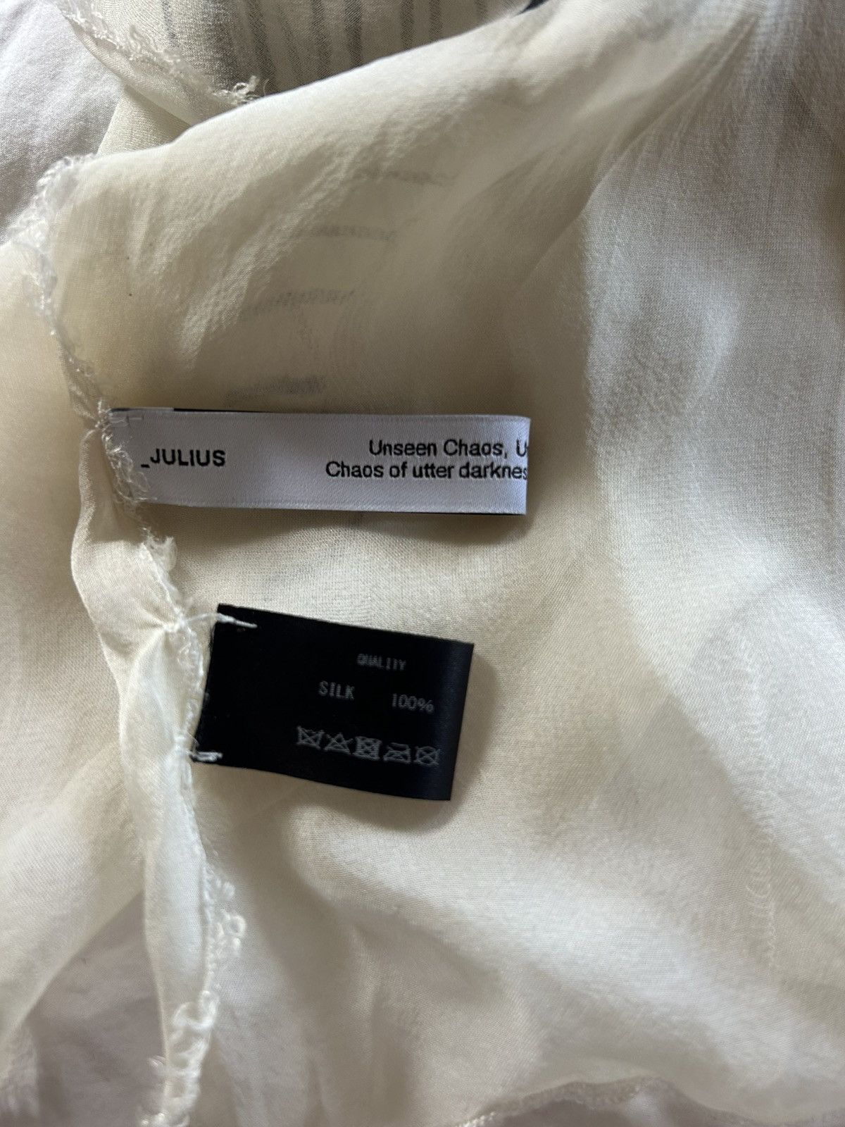 Julius Silk printed scarf Size ONE SIZE - 5 Thumbnail
