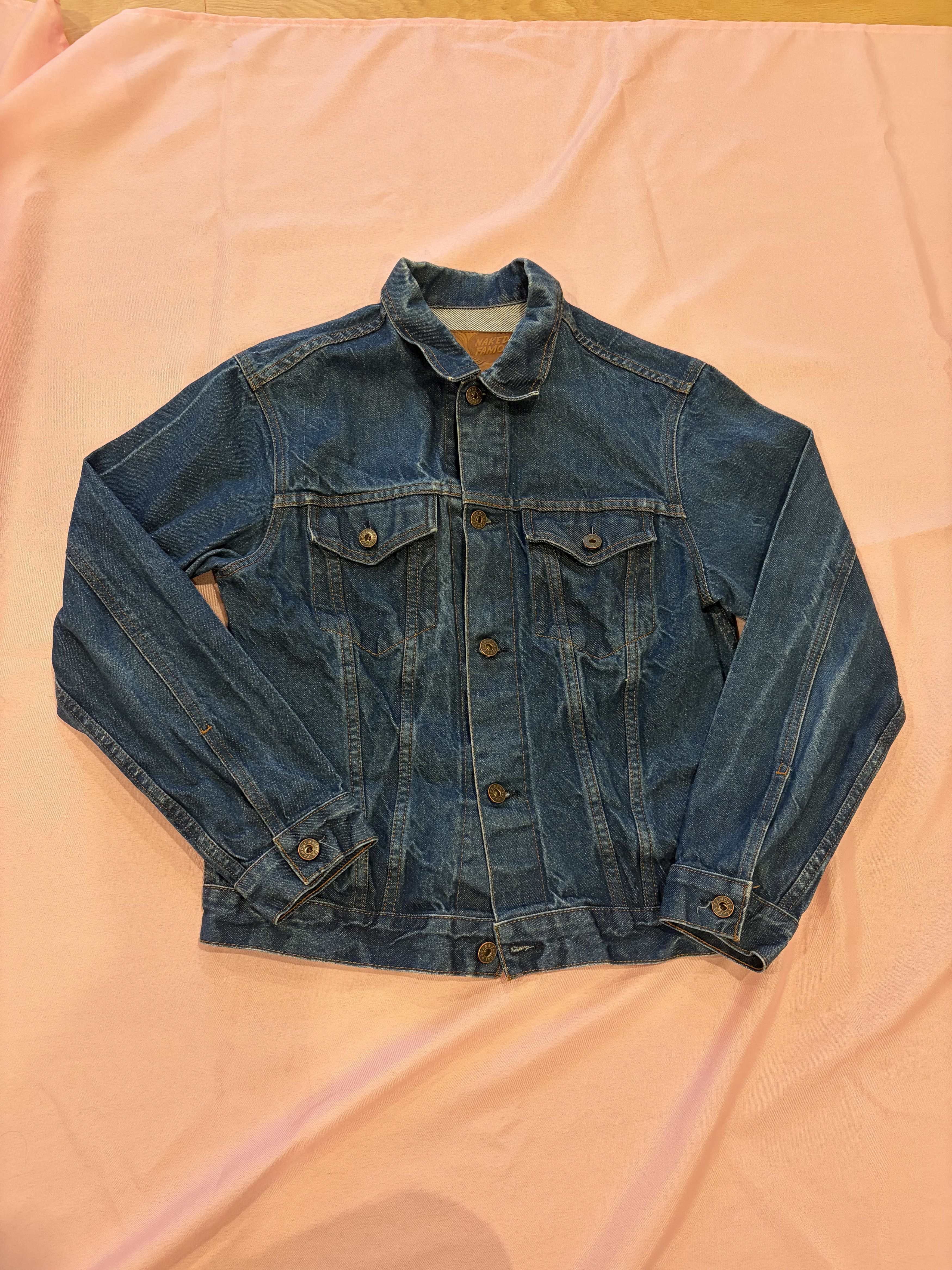 Naked & Famous Naked and Famous Indigo Denim Jacket S Type 3 III Size US S / EU 44-46 / 1 - 1 Thumbnail