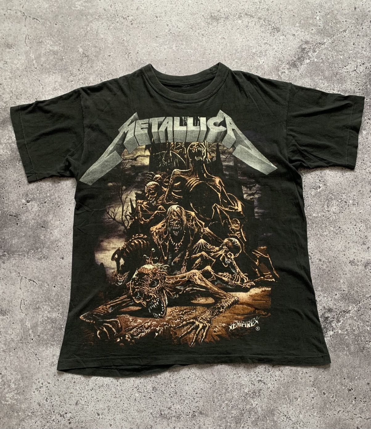 Metallica 🔥VINTAGE 90s METALLICA RIDE THE LIGHT EMPYRE TEE SIGLE STITC Size US M / EU 48-50 / 2 - 2 Thumbnail