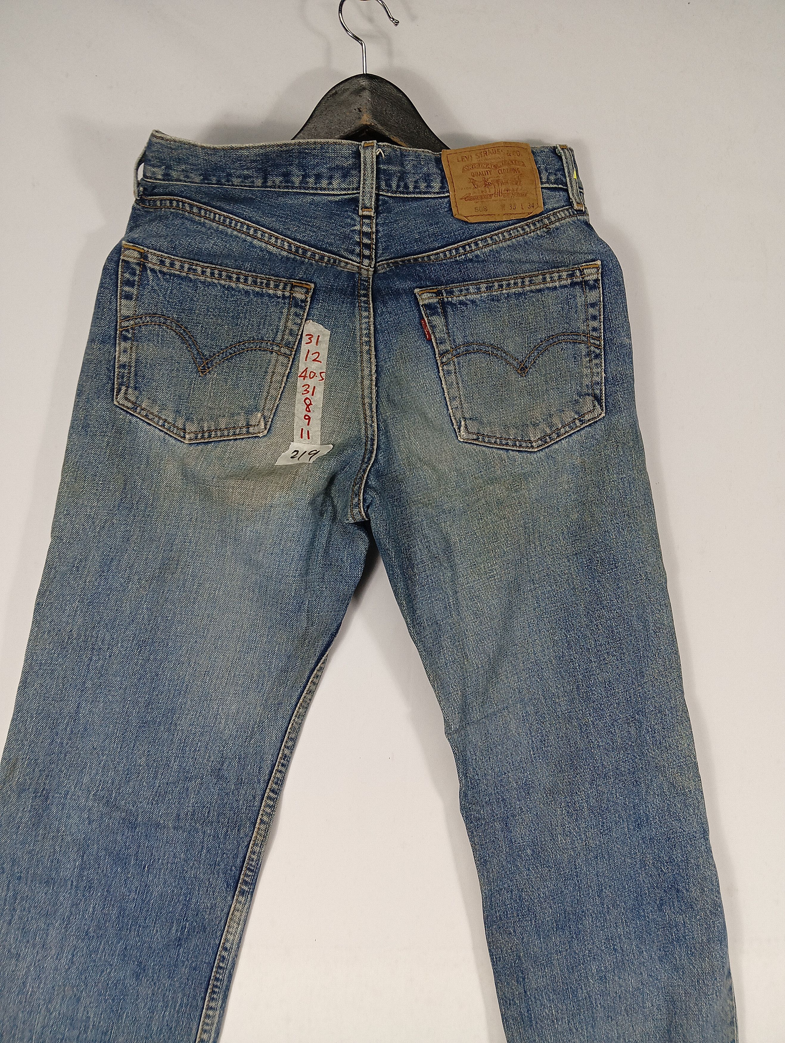 Levi's vintage levis 508 distressed jeans size 31 Size US 30 / EU 46 - 7 Thumbnail