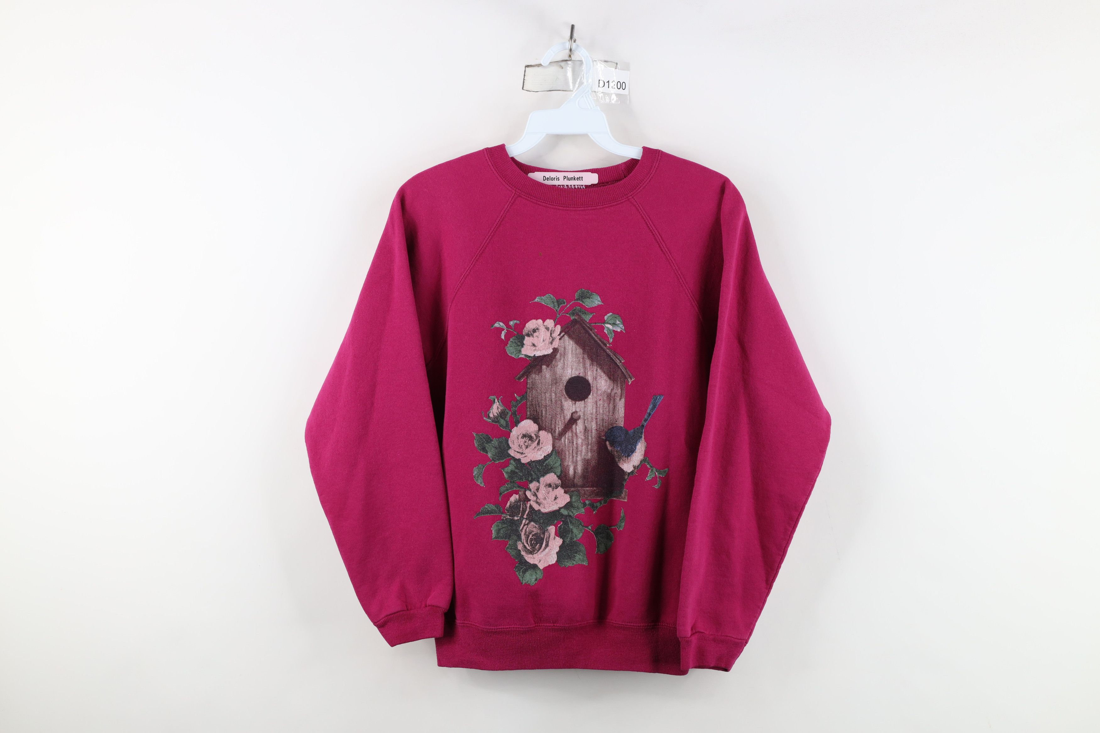 Vintage Vintage 90s Streetwear Nature Bird Crewneck Sweatshirt Size S / US 4 / IT 40 - 1 Thumbnail