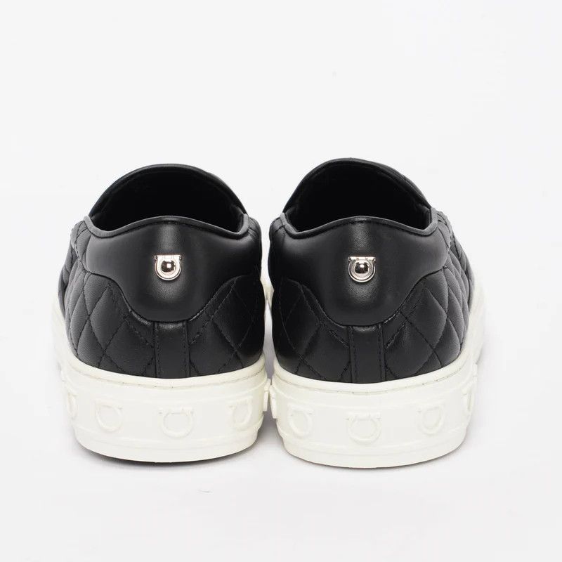 Salvatore Ferragamo o1y0426 Low-Top Sneakers in Black Size US 6 / IT 36 - 5 Thumbnail