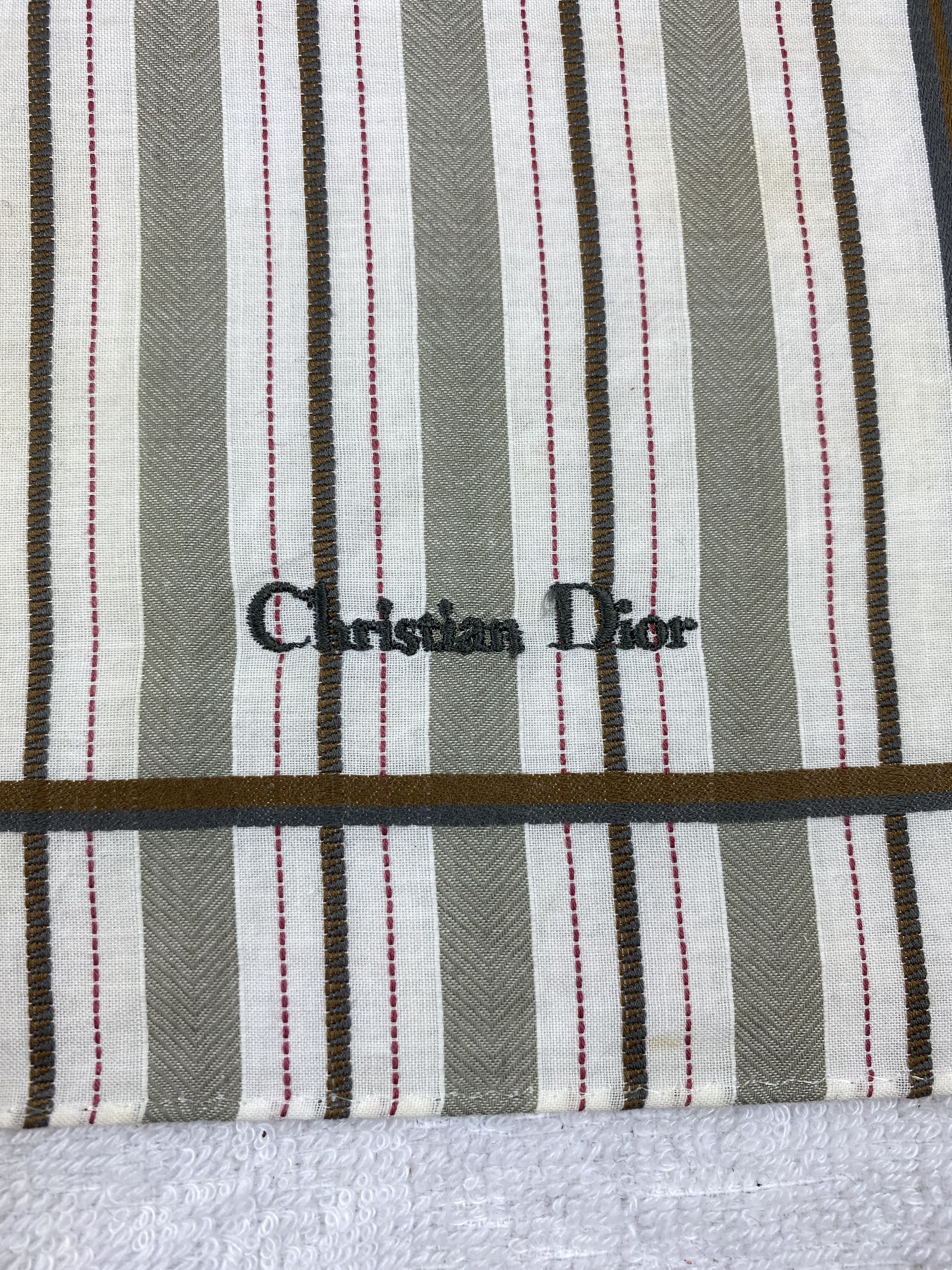 Vintage Christian Dior Handkerchief / Bandana / Neckerchief Size ONE SIZE - 5 Thumbnail