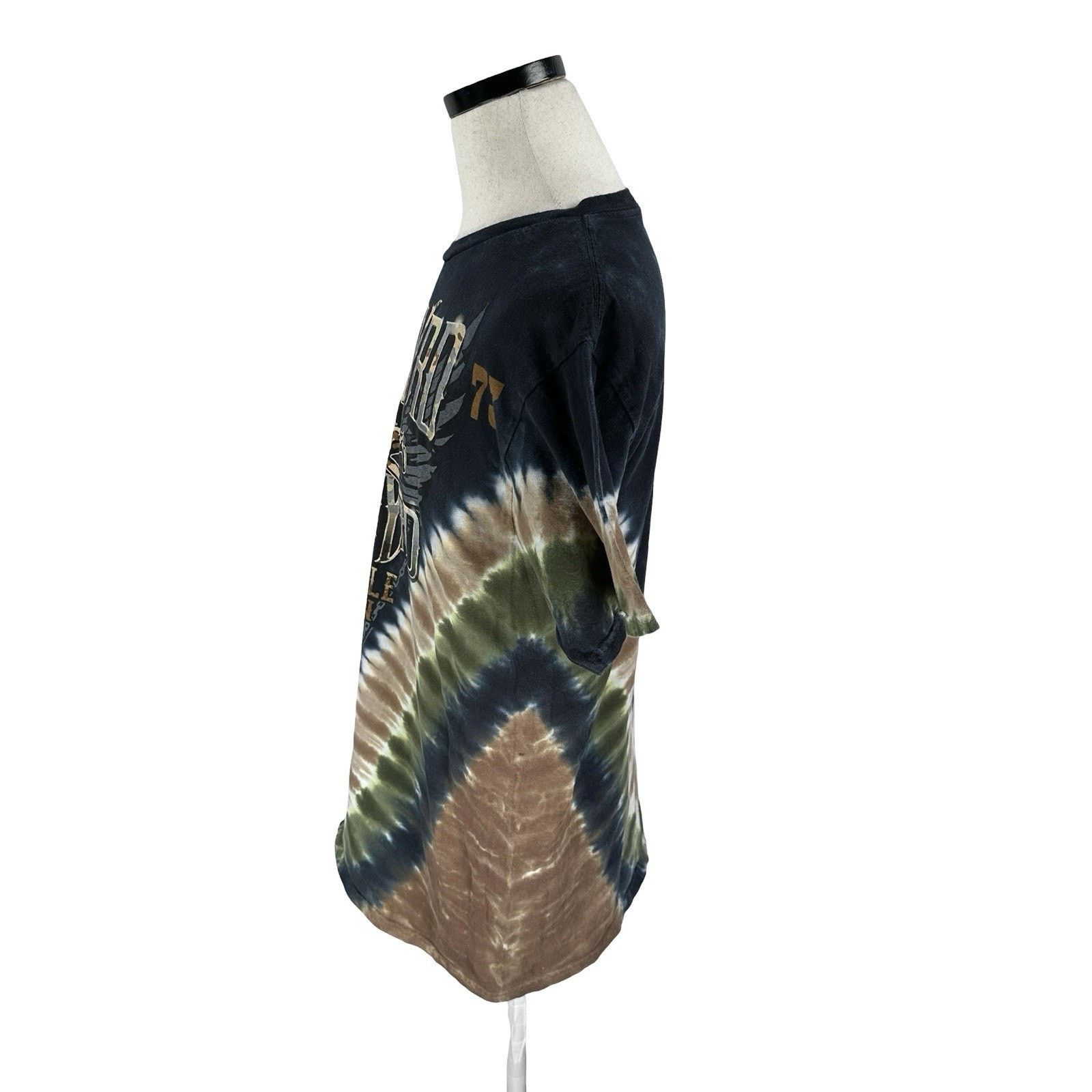 Liquid Blue Liquid Blue Lynyrd Skynyrd Simple Man Tie Dye T Shirt Mens L Size US L / EU 52-54 / 3 - 3 Thumbnail