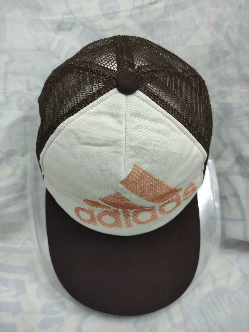 Adidas × Vintage ADIDAS BIGLOGO VINTAGE TRUCKER CAP Size ONE SIZE - 8 Thumbnail