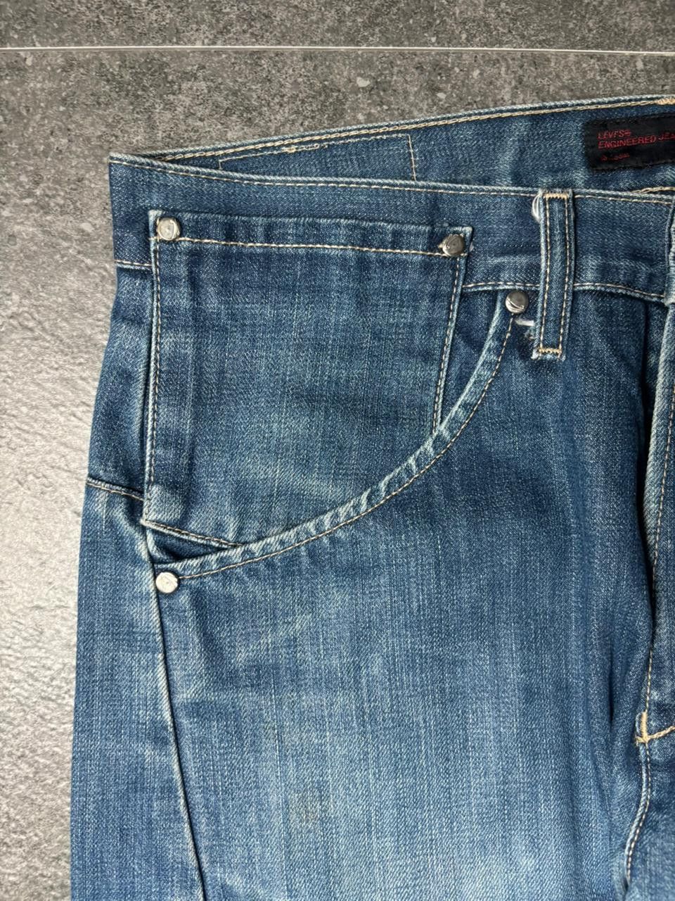 Levi's 2000s Levis Engineered Twisted Jeans Size US 31 - 3 Thumbnail