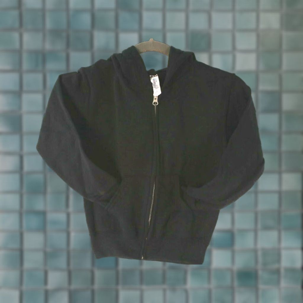 Jerzees VINTAGE? No. Jerzees Full Zip Nublend Hoodie Women’s Black S Regular Size Small Hooded Full Zip Pockets 3-Season Activewear Size S / US 4 / IT 40 - 1 Thumbnail