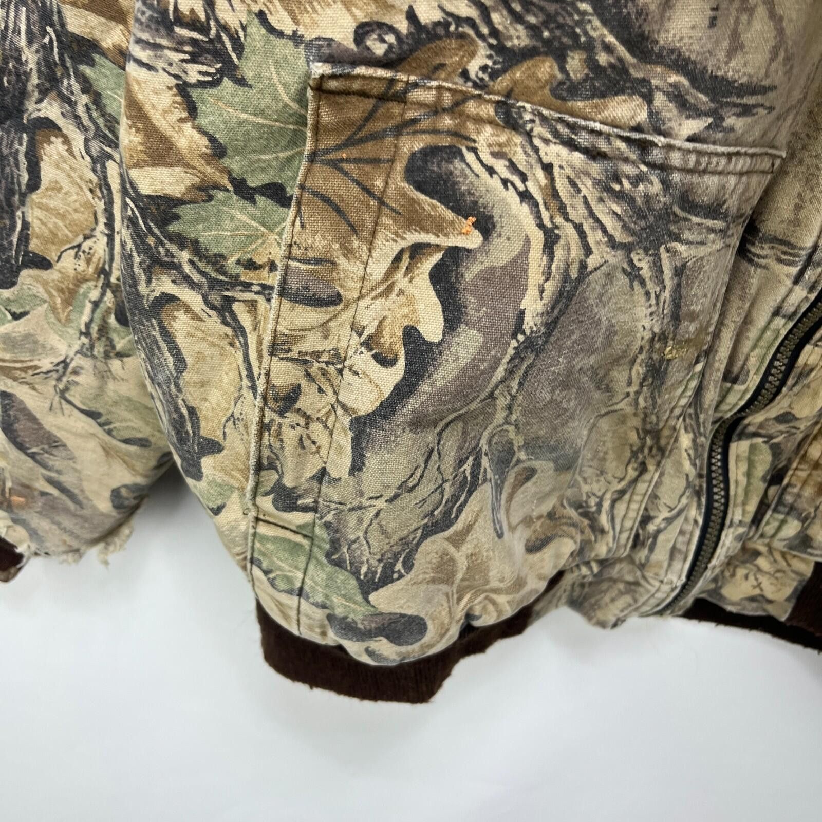 Woolrich Woolen Mills Vintage Realtree Camo Detroit Style Jacket Large Bomber Size US L / EU 52-54 / 3 - 7 Thumbnail